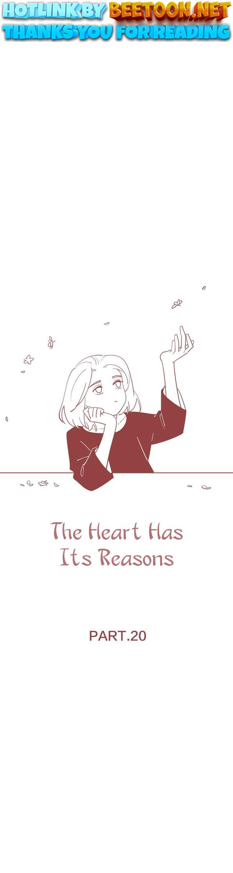 The Looks of Love: the heart has its reasons Chapter 20 - page 1