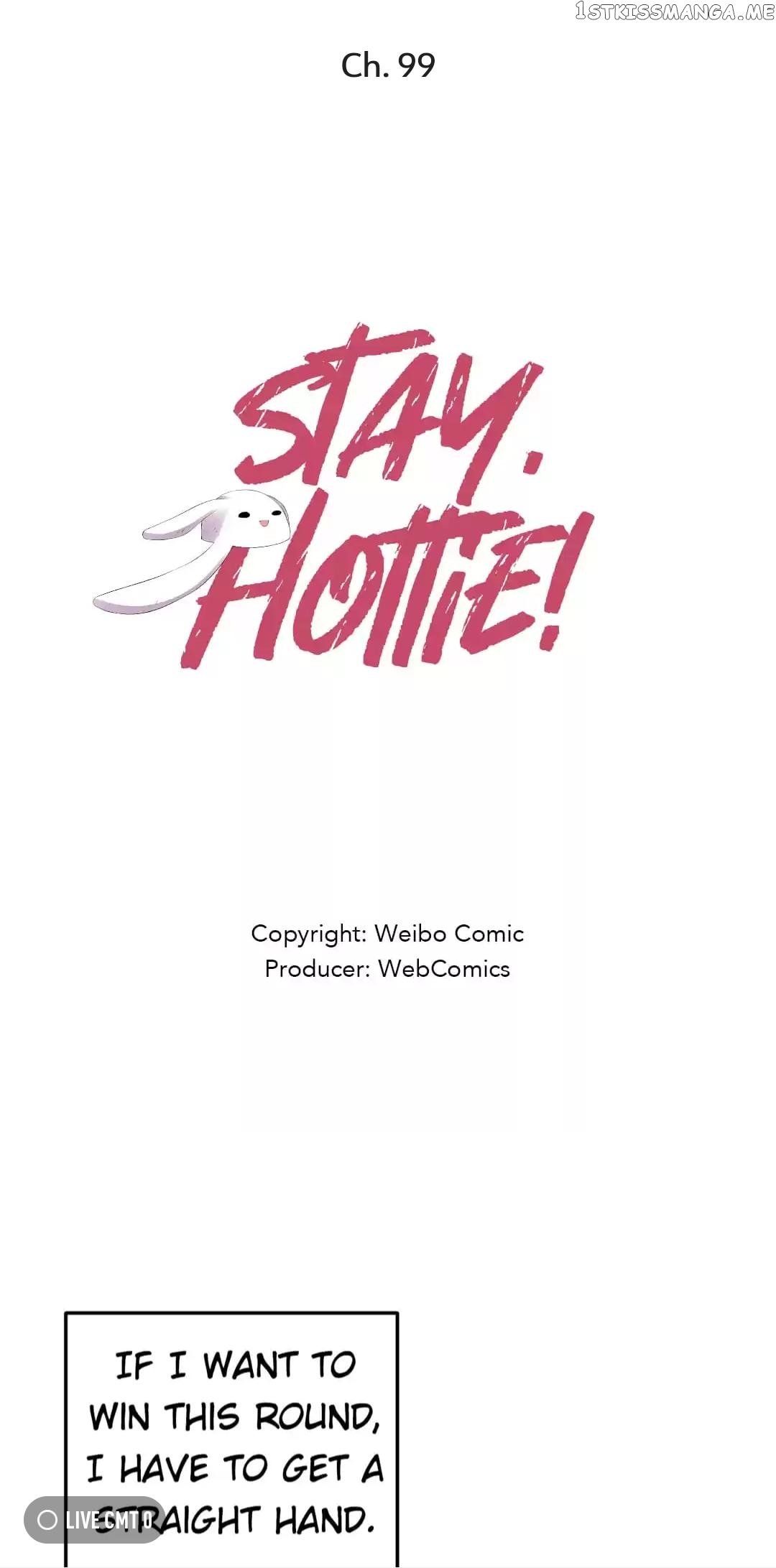Stay, Hottie! chapter 99 - page 1