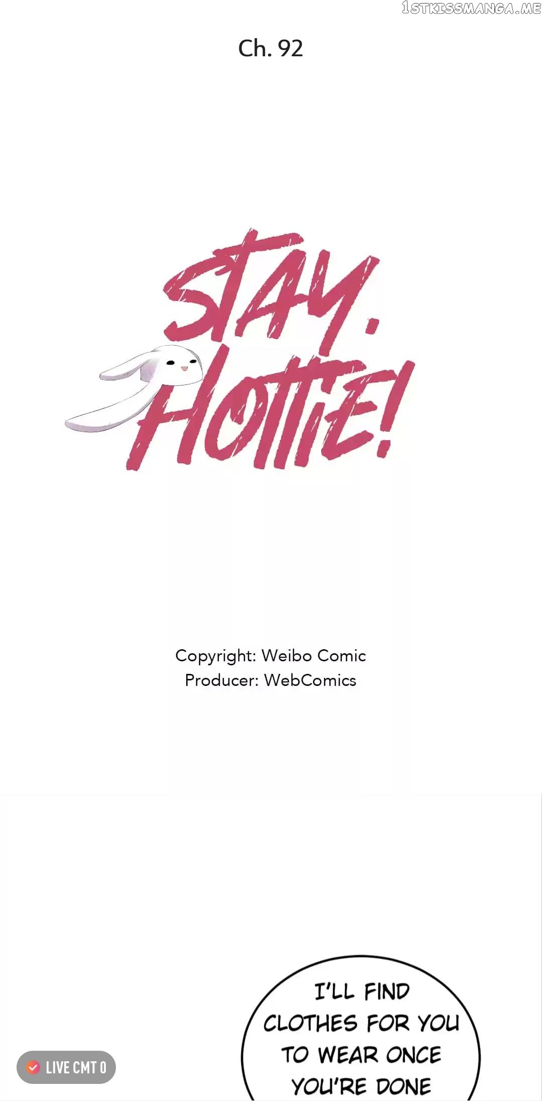Stay, Hottie! chapter 92 - page 1