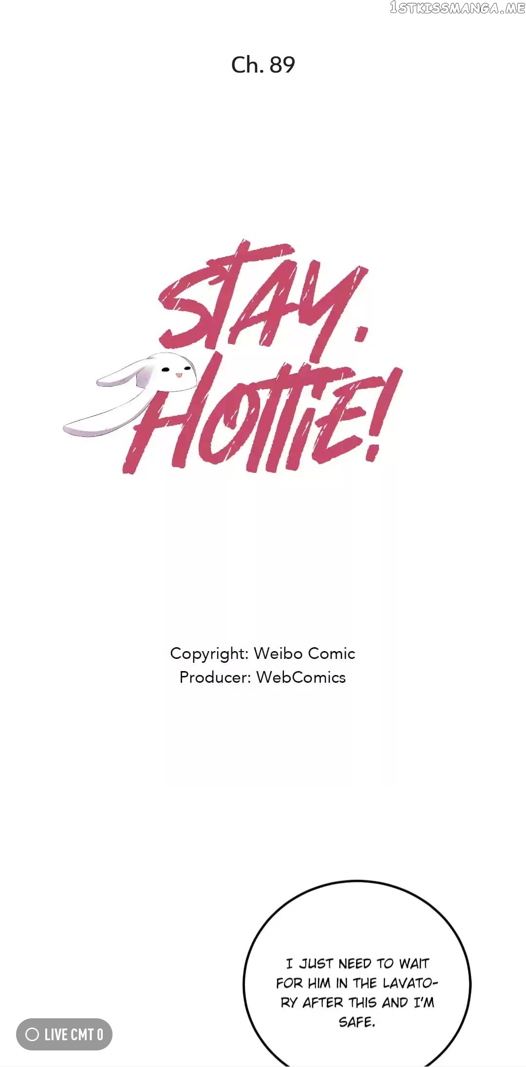 Stay, Hottie! chapter 89 - page 1