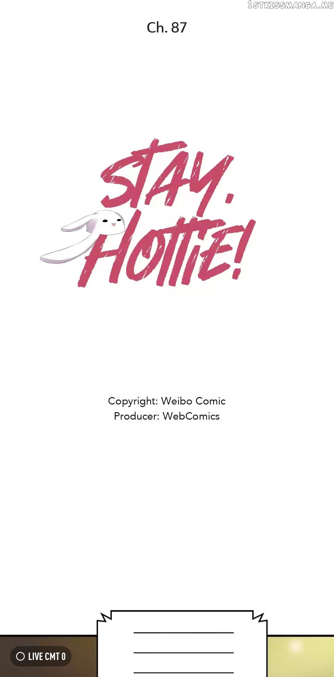 Stay, Hottie! chapter 87 - page 1