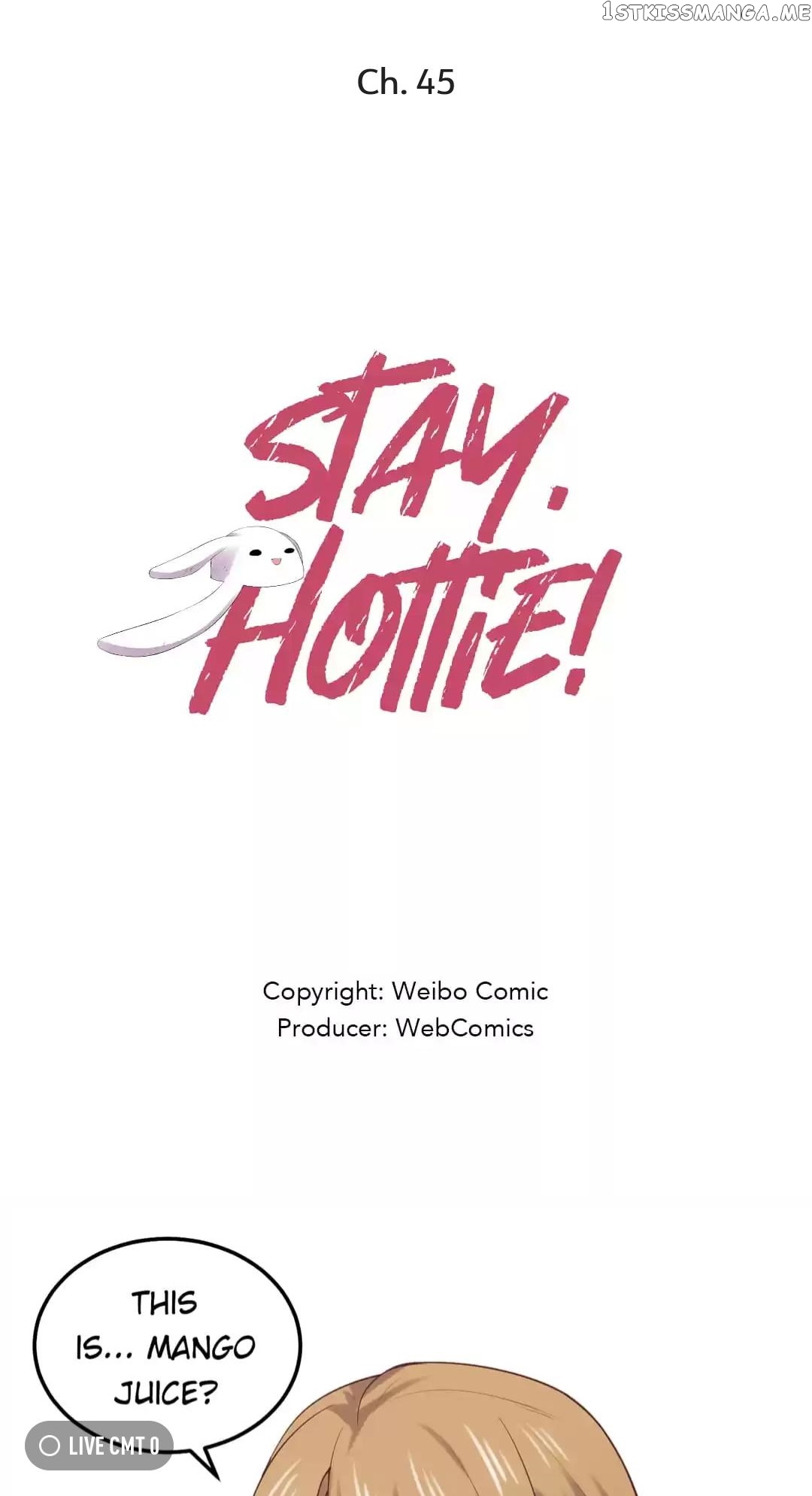 Stay, Hottie! chapter 45 - page 1