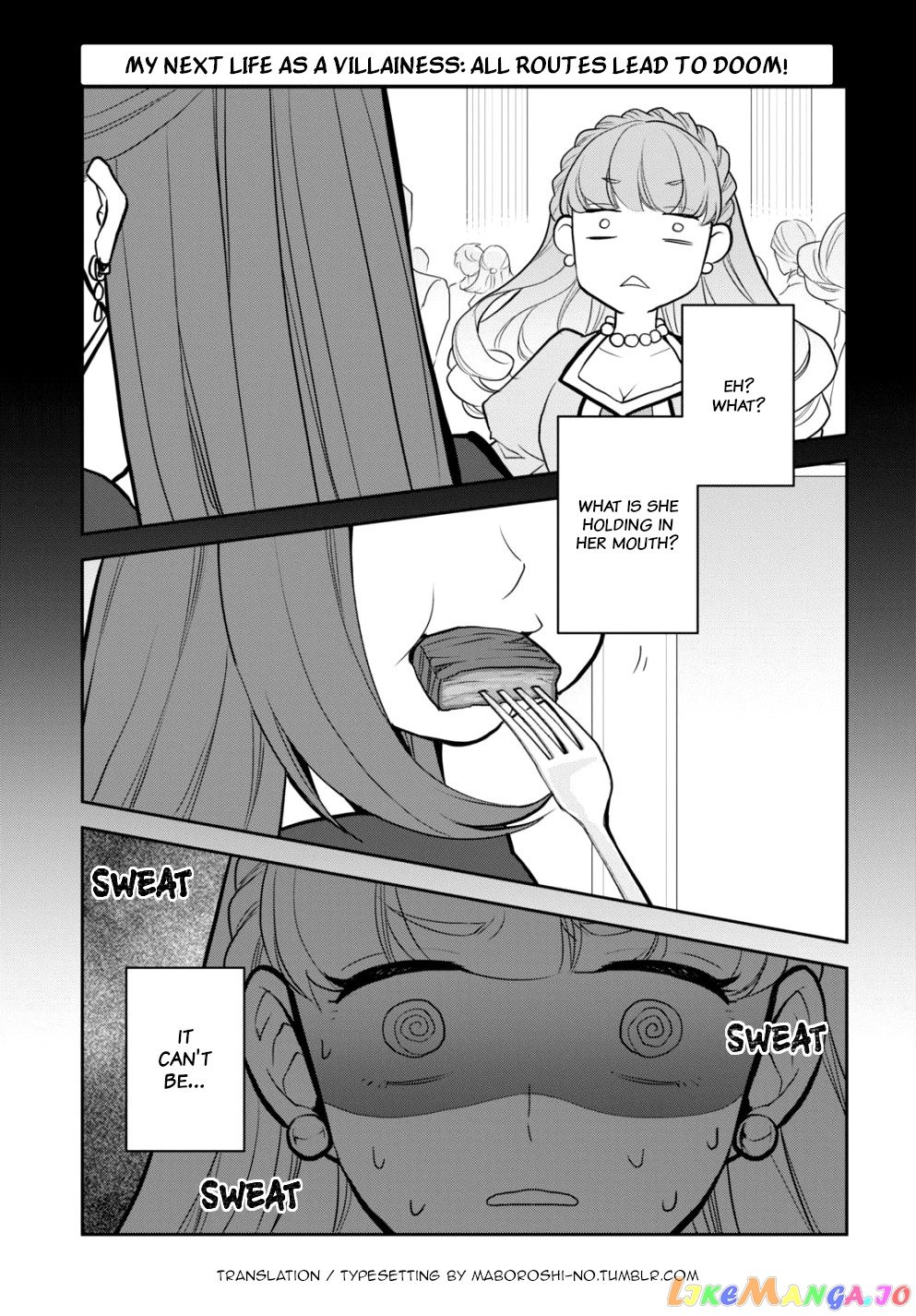 Otome Game no Hametsu Flag Shika Nai Akuyaku Reijou ni Tensei Shite Shimatta... chapter 47 - page 1