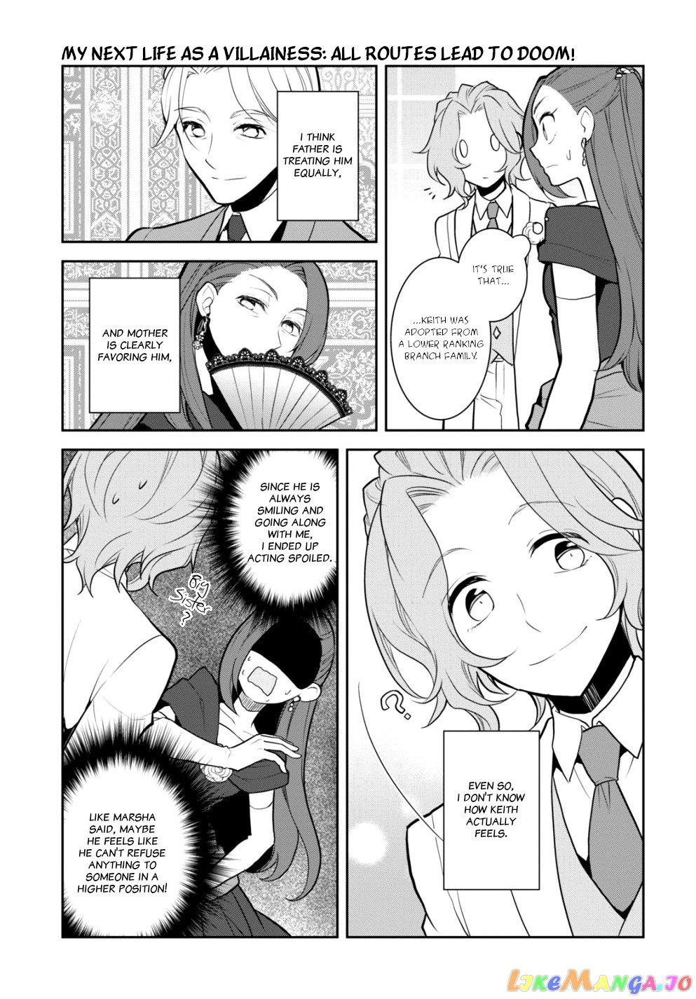 Otome Game no Hametsu Flag Shika Nai Akuyaku Reijou ni Tensei Shite Shimatta... chapter 47 - page 11