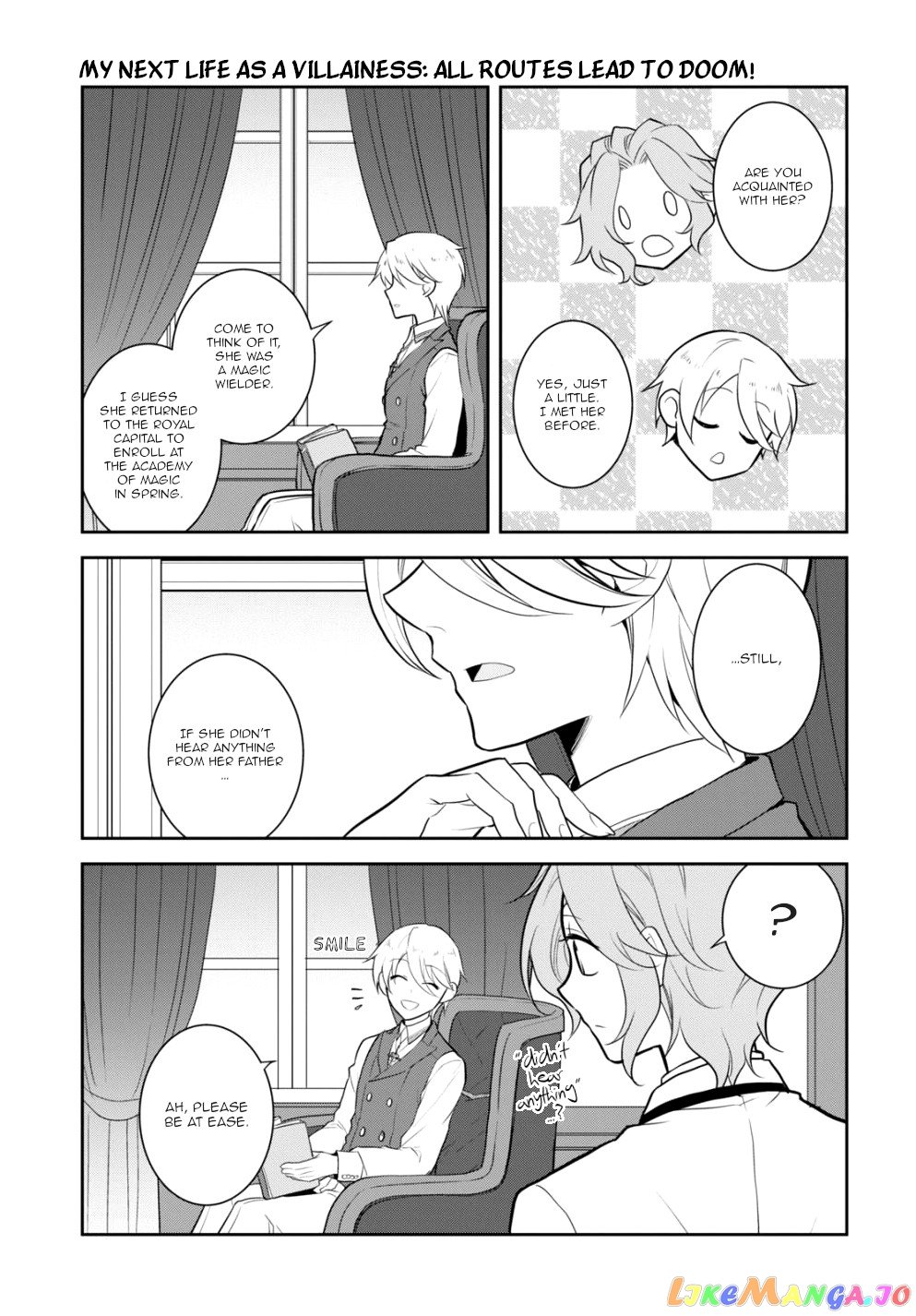 Otome Game no Hametsu Flag Shika Nai Akuyaku Reijou ni Tensei Shite Shimatta... chapter 47 - page 15