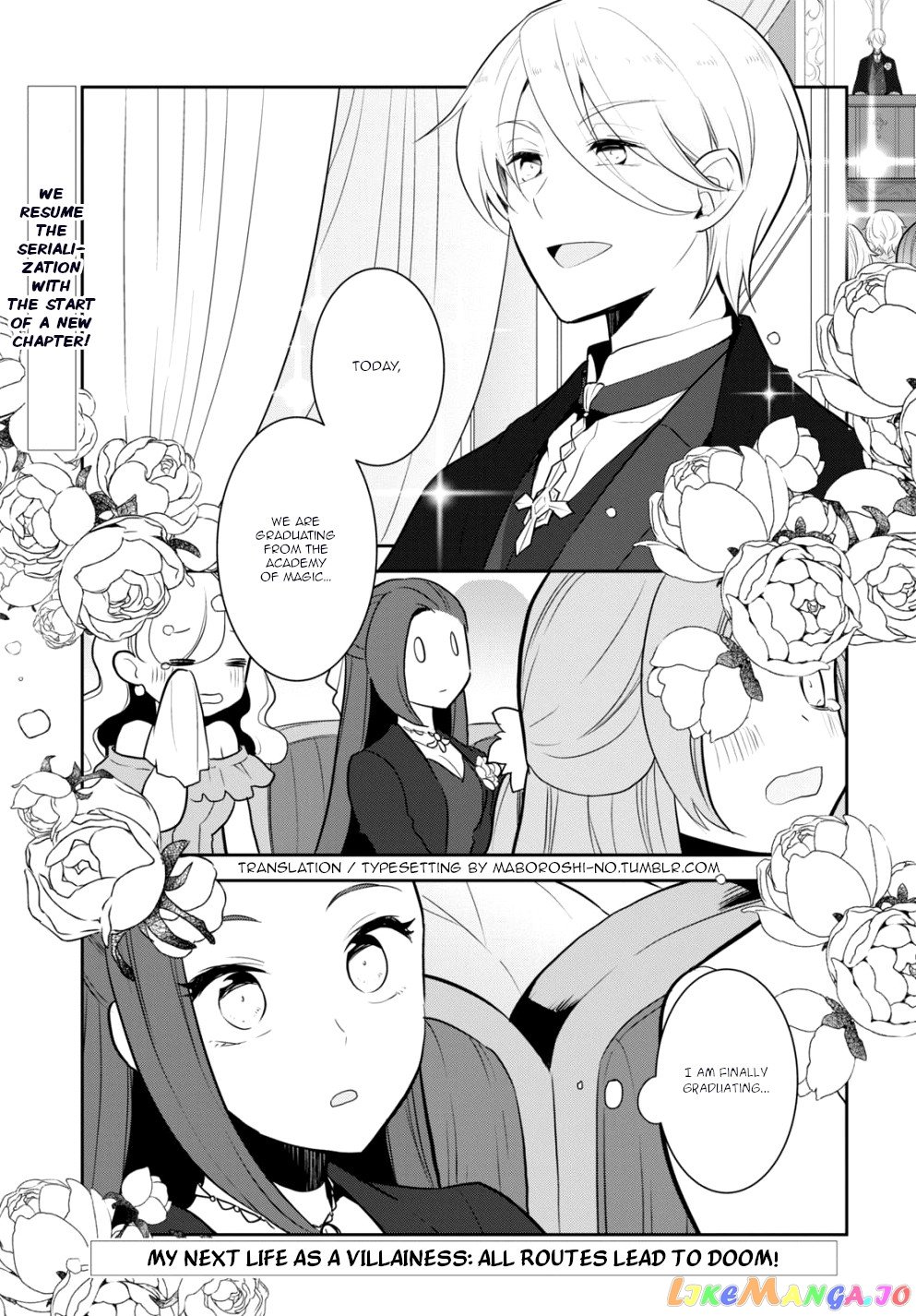 Otome Game no Hametsu Flag Shika Nai Akuyaku Reijou ni Tensei Shite Shimatta... chapter 51 - page 1