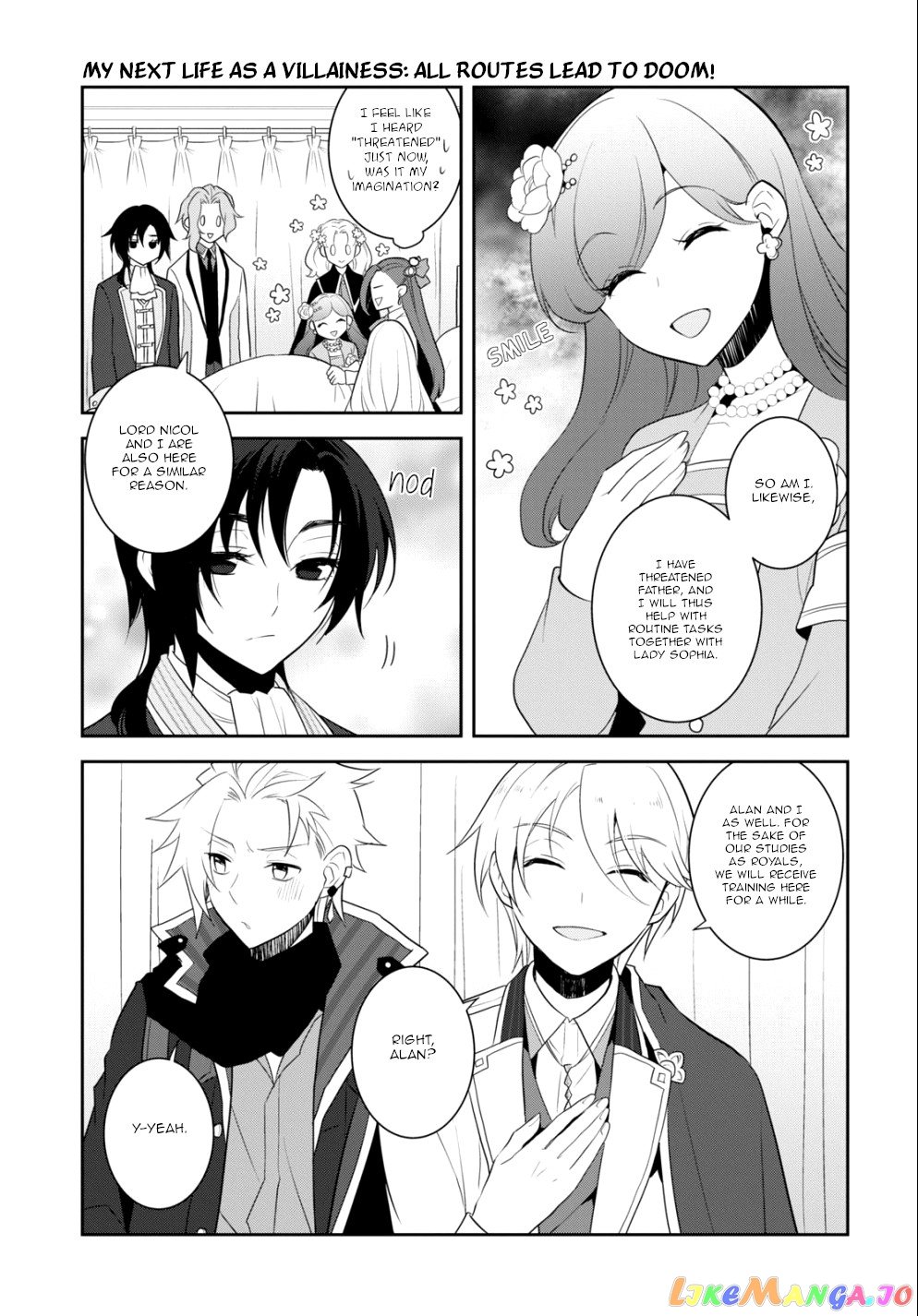 Otome Game no Hametsu Flag Shika Nai Akuyaku Reijou ni Tensei Shite Shimatta... chapter 58 - page 9