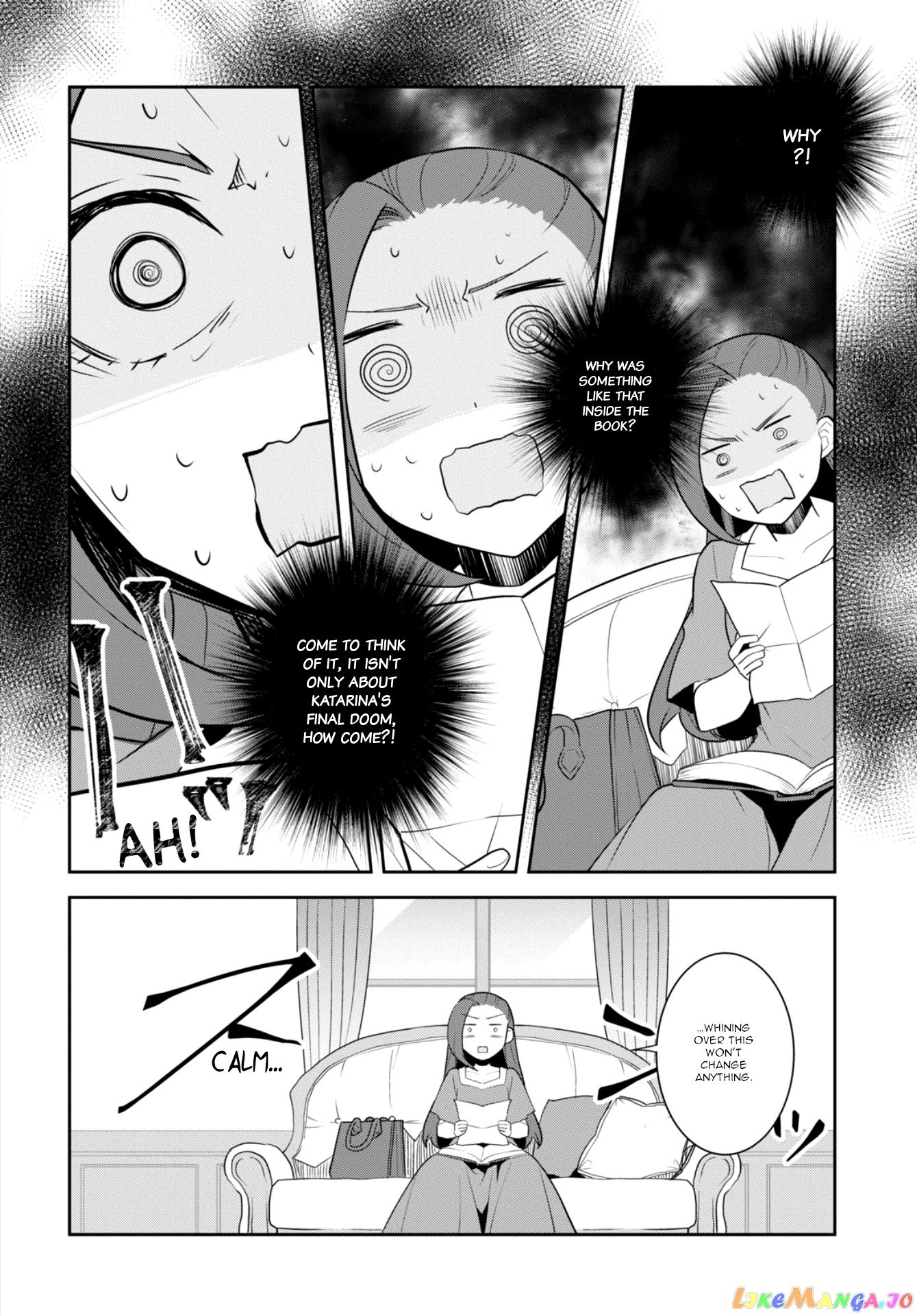 Otome Game no Hametsu Flag Shika Nai Akuyaku Reijou ni Tensei Shite Shimatta... chapter 59 - page 8