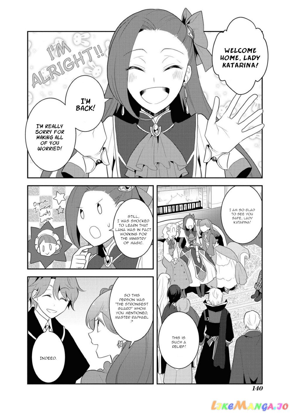 Otome Game no Hametsu Flag Shika Nai Akuyaku Reijou ni Tensei Shite Shimatta... chapter 34 - page 2