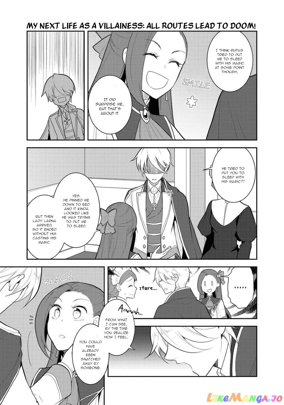 Otome Game no Hametsu Flag Shika Nai Akuyaku Reijou ni Tensei Shite Shimatta... chapter 34 - page 9