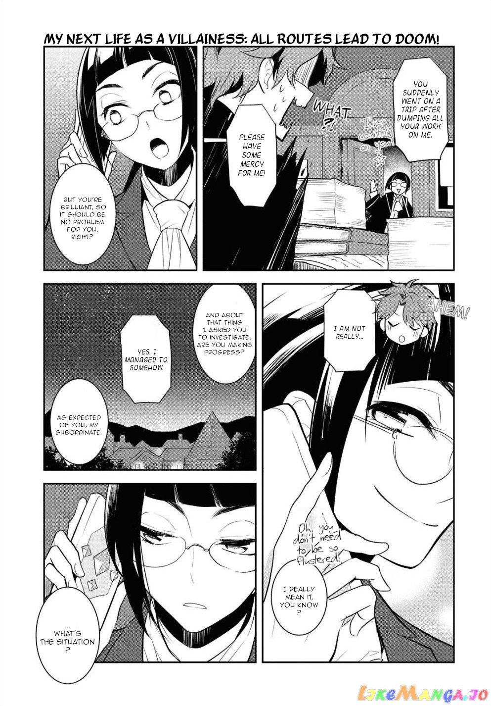 Otome Game no Hametsu Flag Shika Nai Akuyaku Reijou ni Tensei Shite Shimatta... chapter 38 - page 3