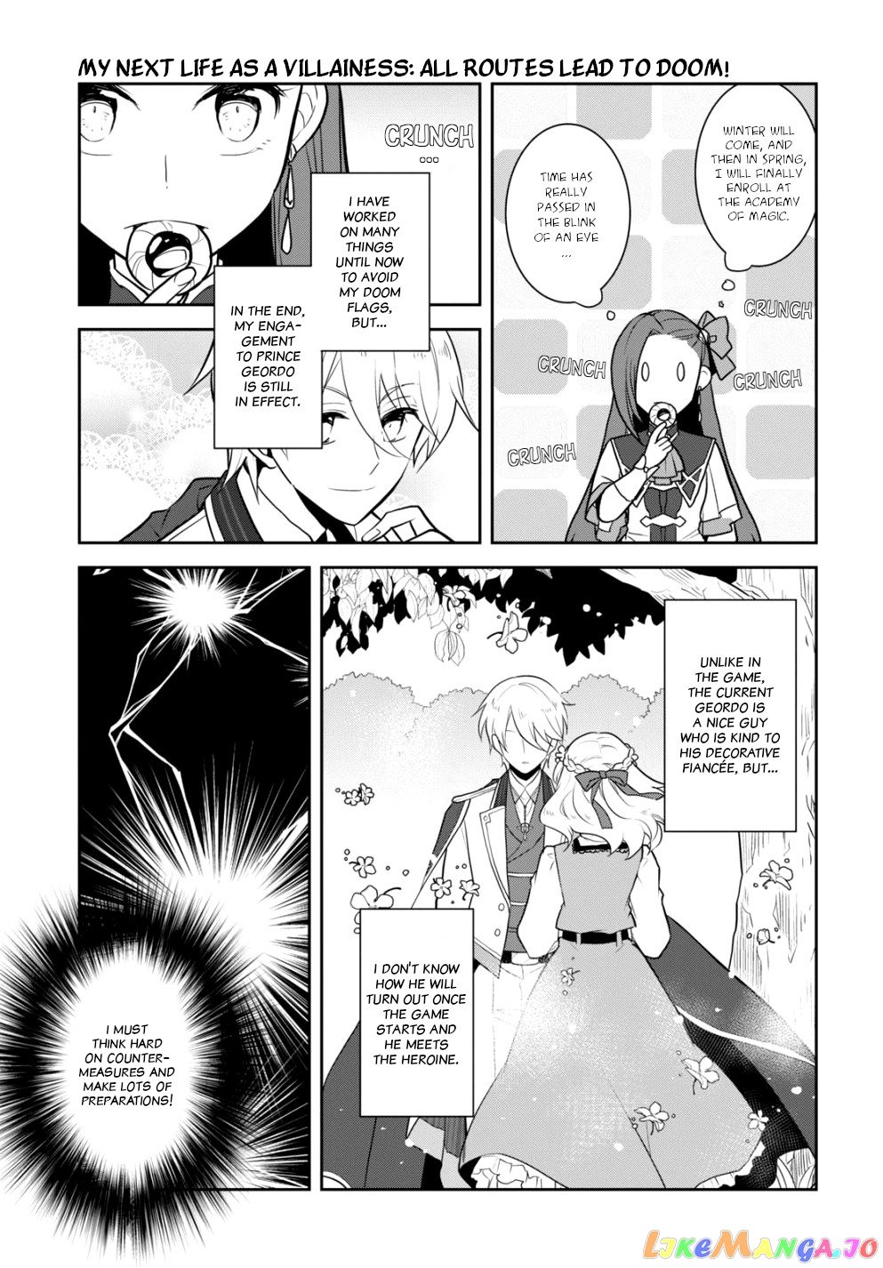 Otome Game no Hametsu Flag Shika Nai Akuyaku Reijou ni Tensei Shite Shimatta... chapter 46 - page 10