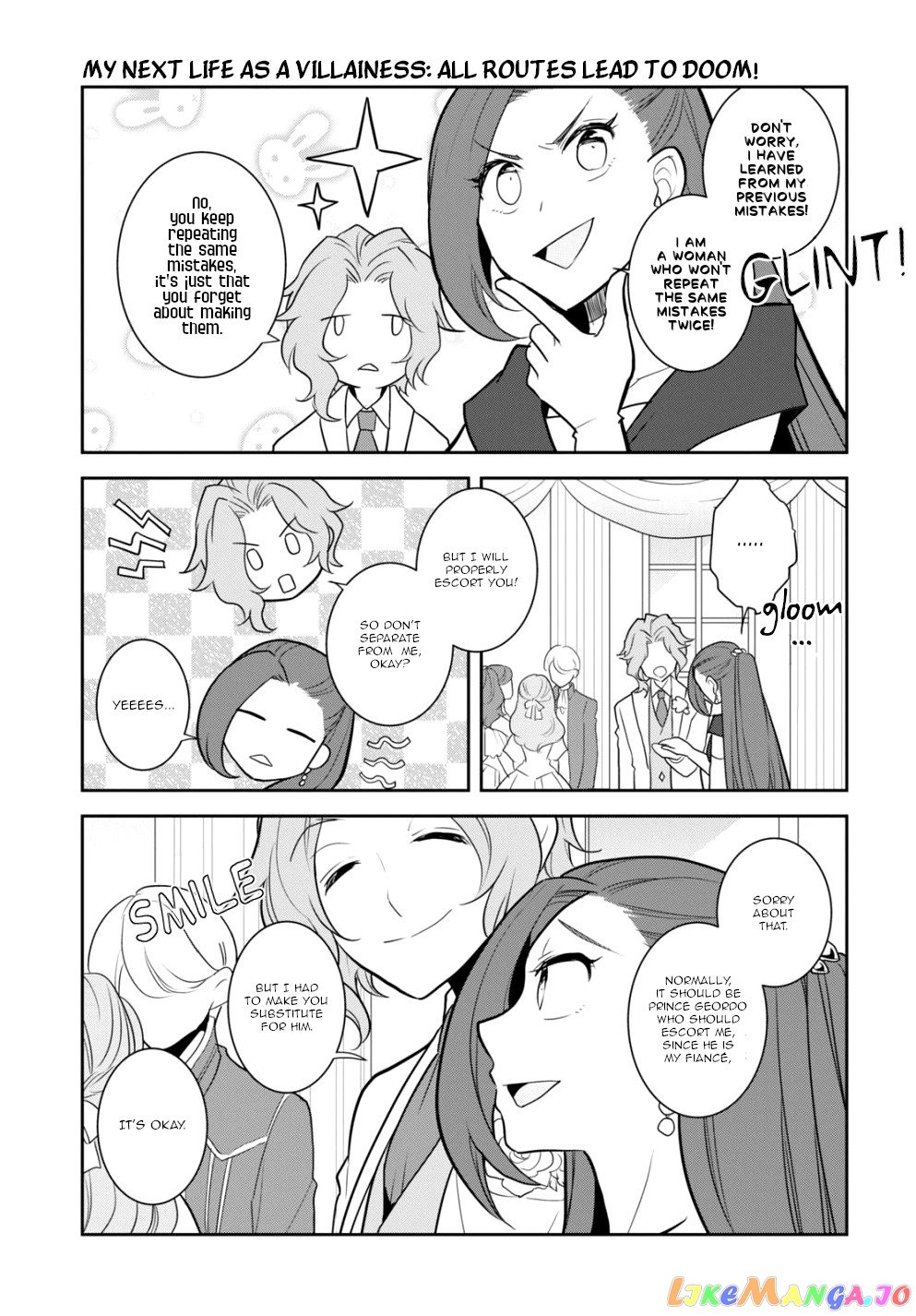 Otome Game no Hametsu Flag Shika Nai Akuyaku Reijou ni Tensei Shite Shimatta... chapter 46 - page 14