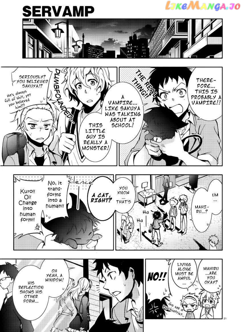 Servamp chapter 1 - page 20
