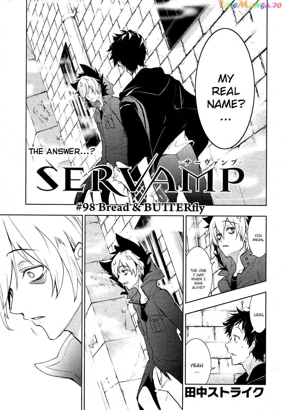Servamp chapter 98 - page 1