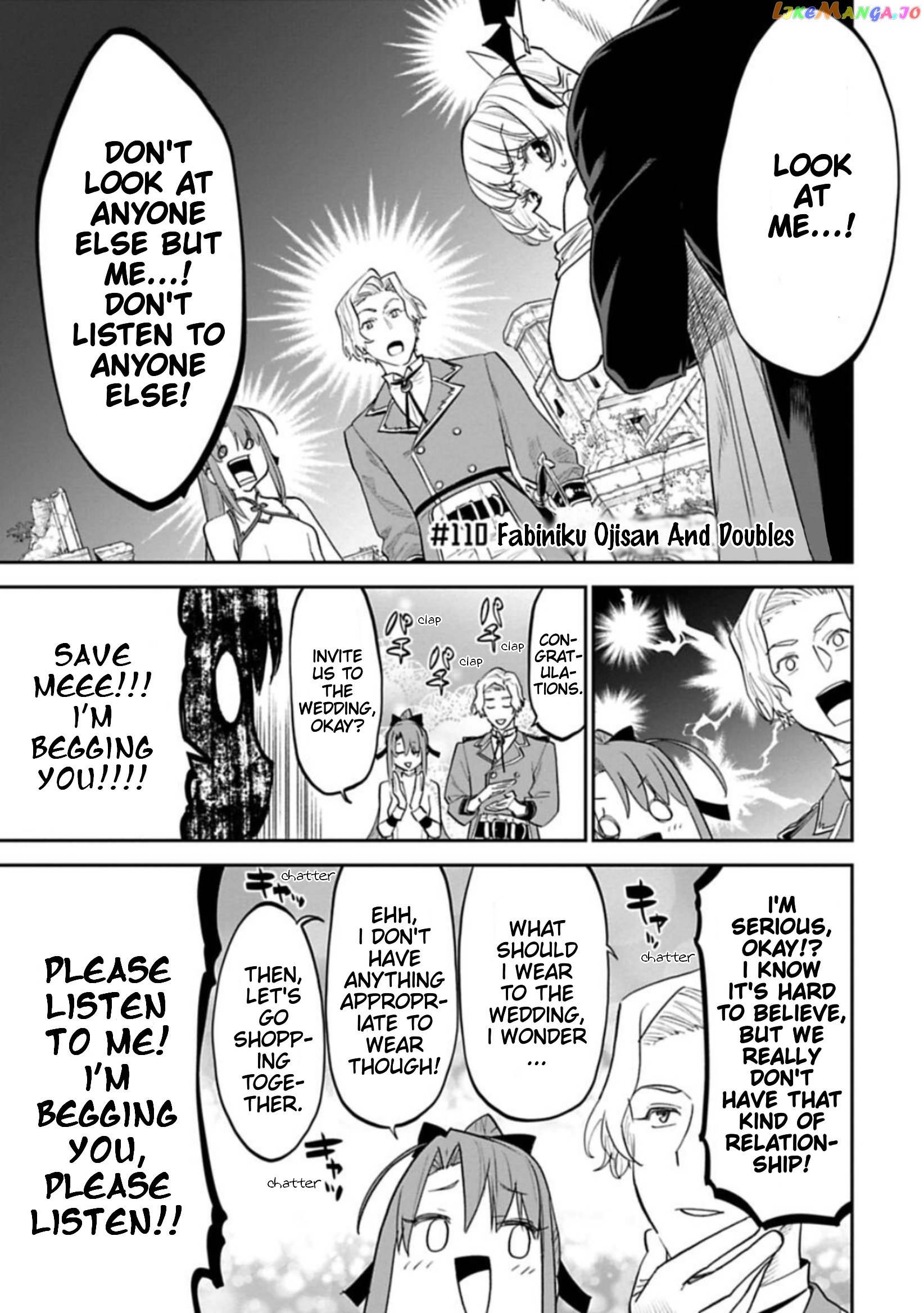 Fantasy Bishoujo Juniku Ojisan to chapter 110 - page 1