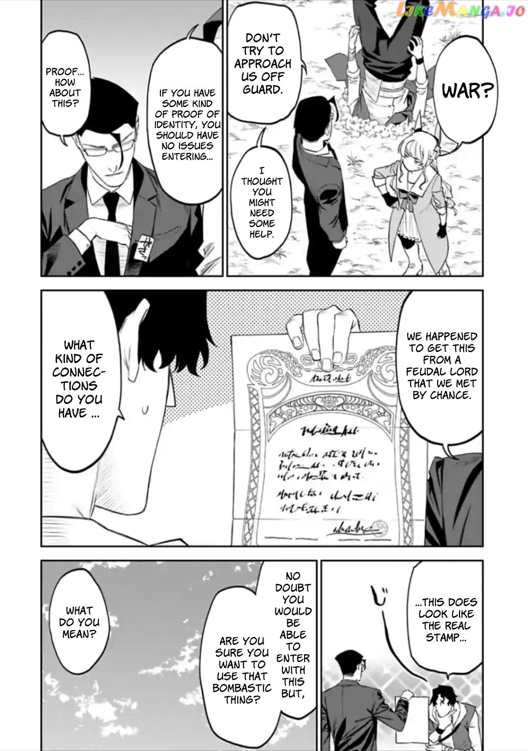 Fantasy Bishoujo Juniku Ojisan to chapter 37 - page 4