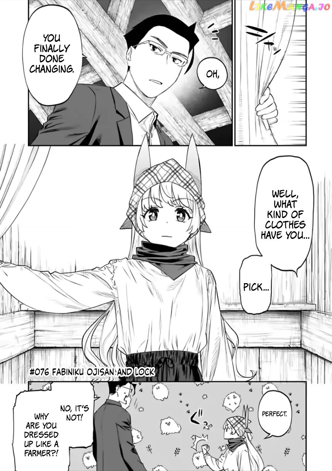 Fantasy Bishoujo Juniku Ojisan to chapter 76 - page 1