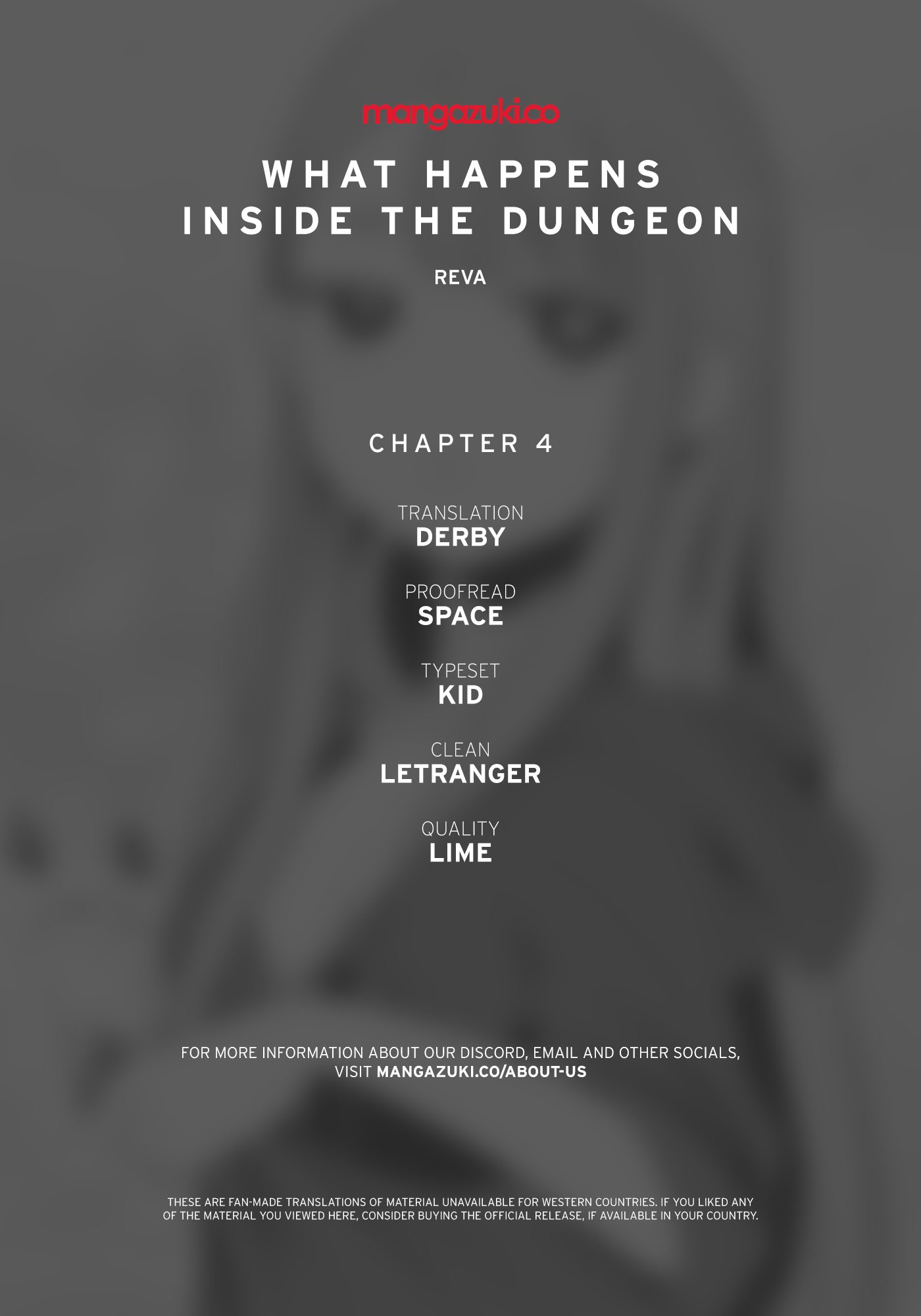 What Happens Inside the Dungeon chapter 4 - page 1