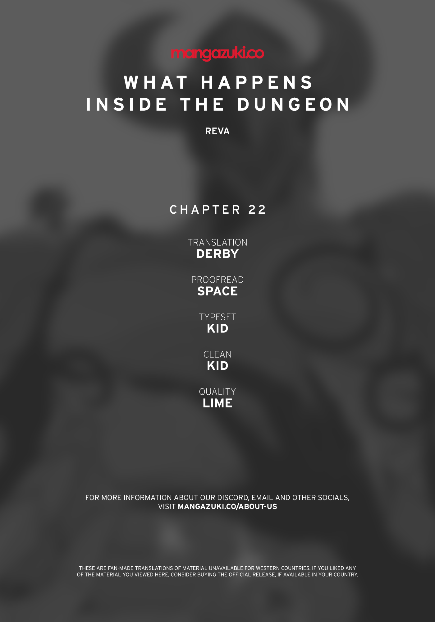 What Happens Inside the Dungeon chapter 22 - page 1