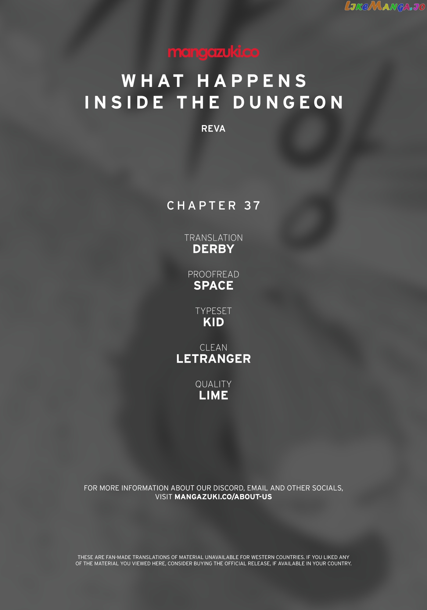 What Happens Inside the Dungeon chapter 37 - page 1