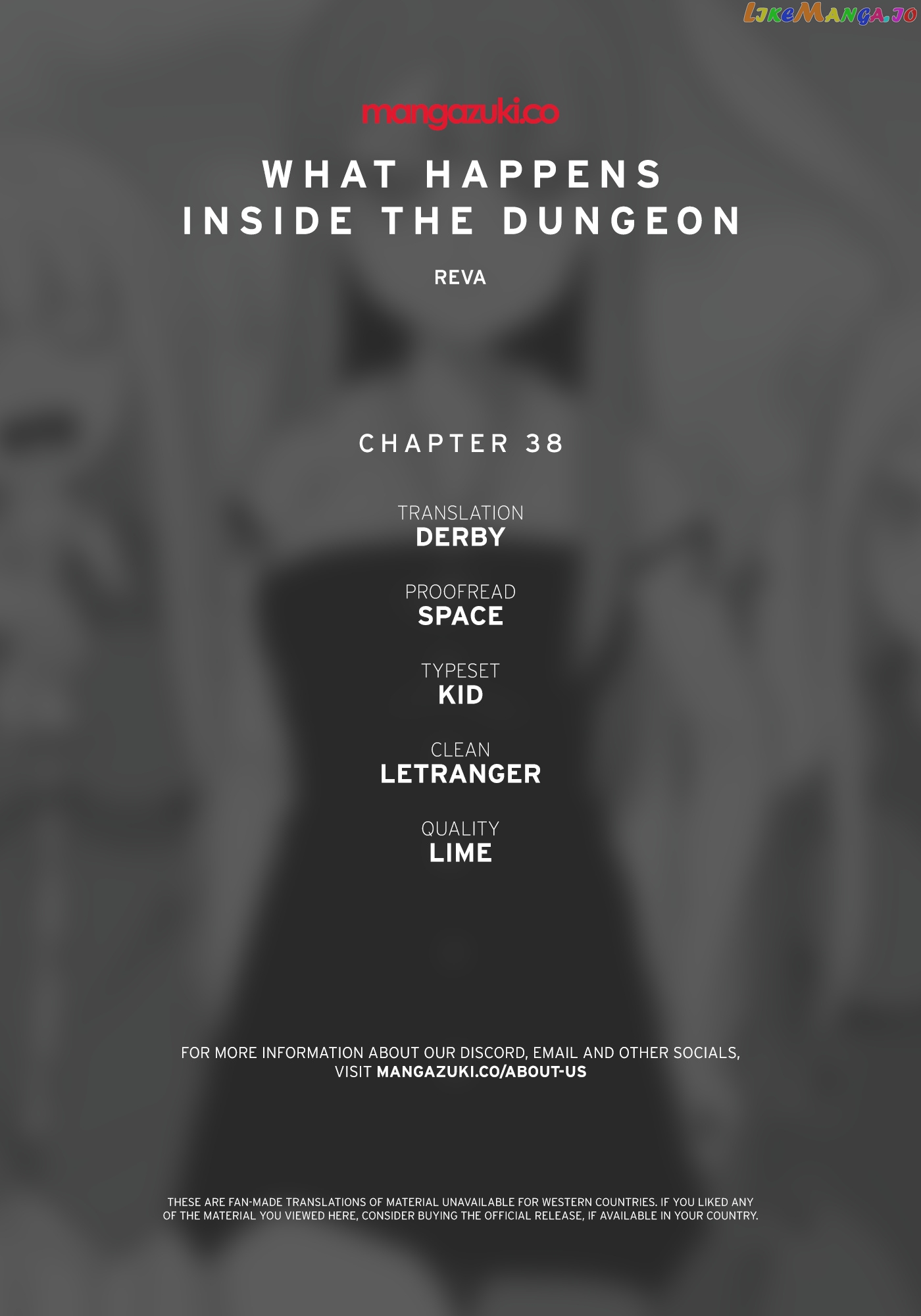 What Happens Inside the Dungeon chapter 38 - page 1