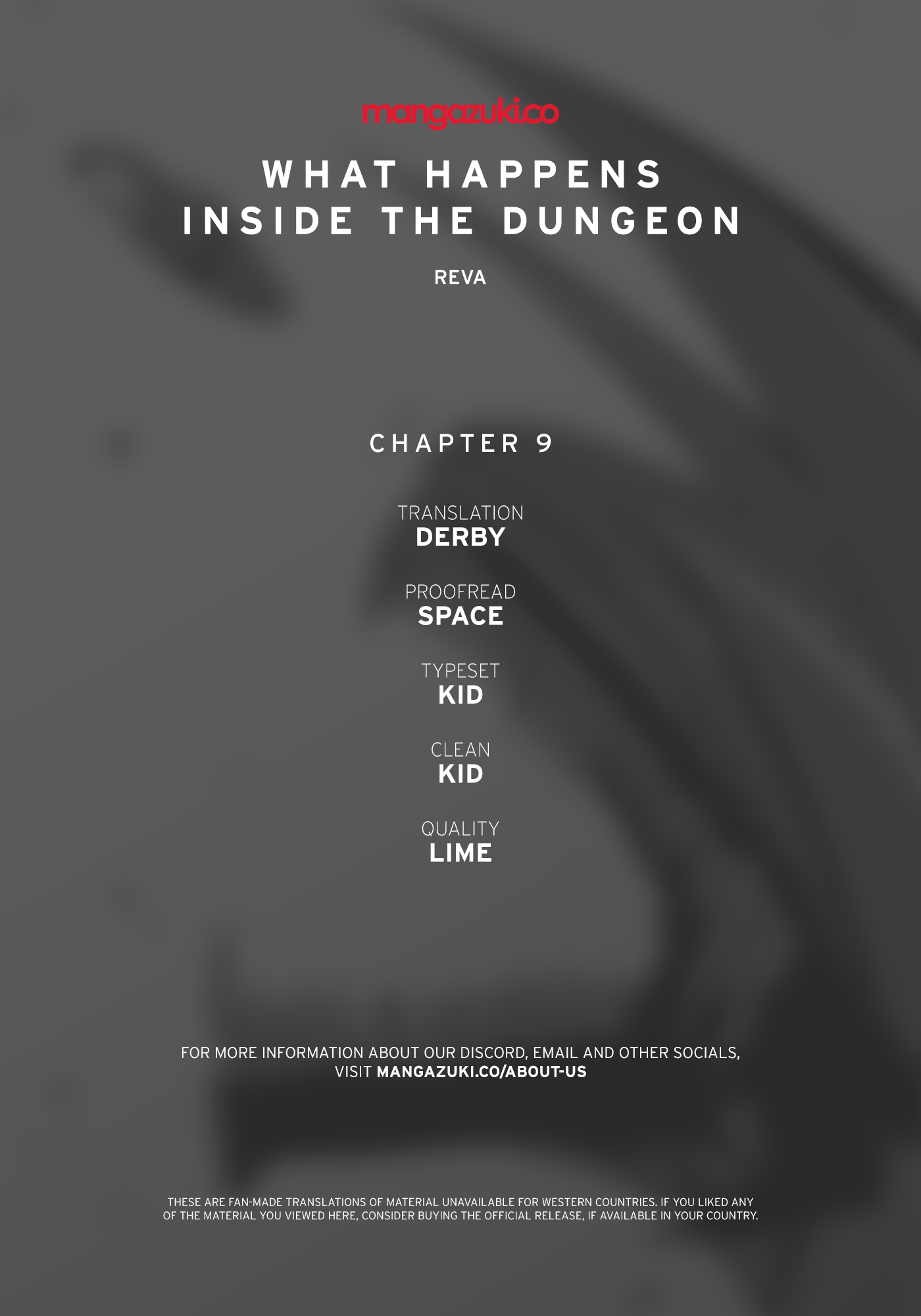 What Happens Inside the Dungeon chapter 9 - page 1