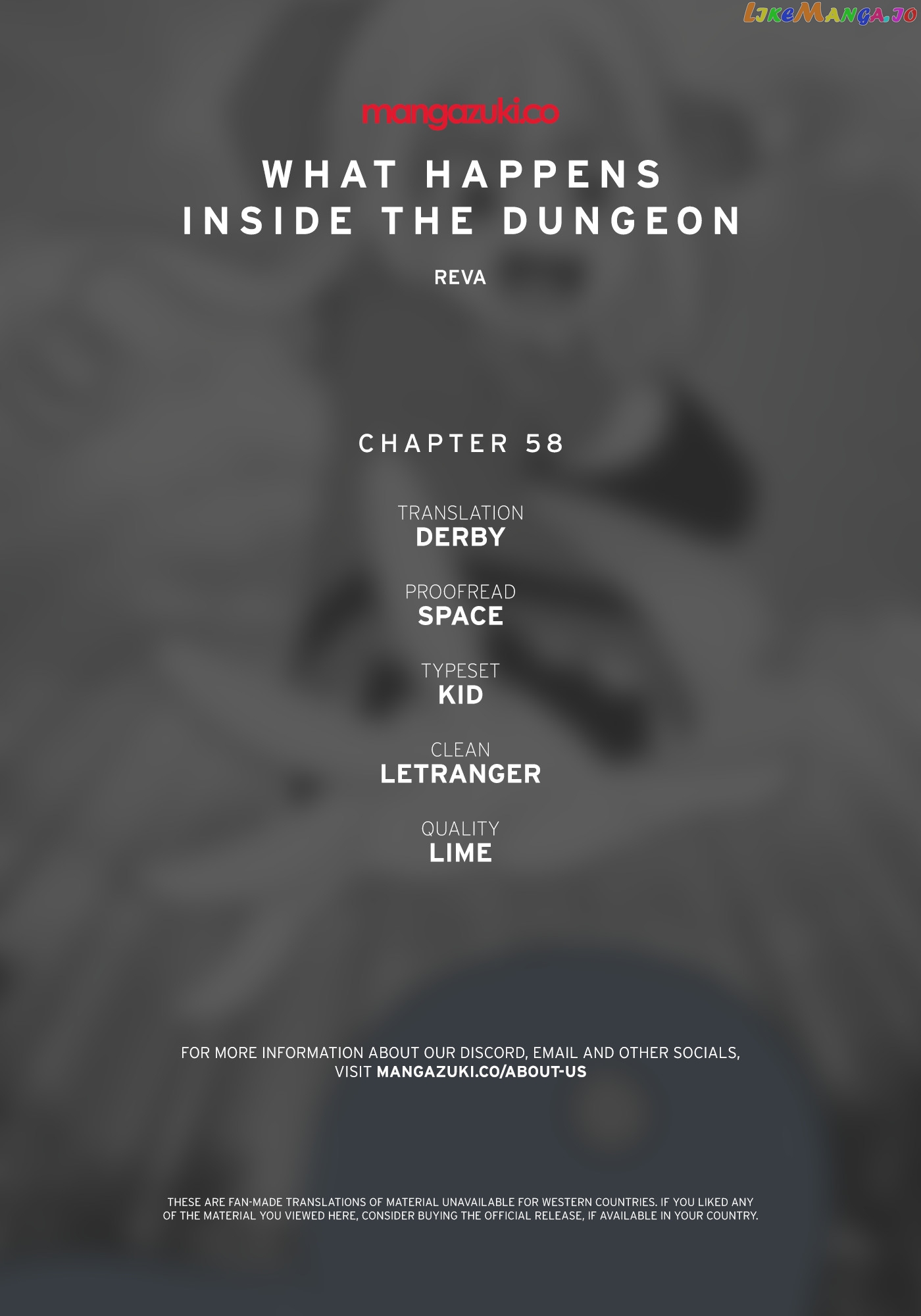 What Happens Inside the Dungeon chapter 58 - page 1