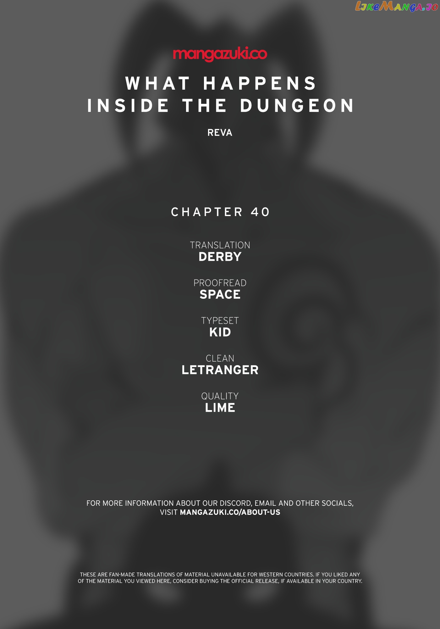 What Happens Inside the Dungeon chapter 40 - page 1