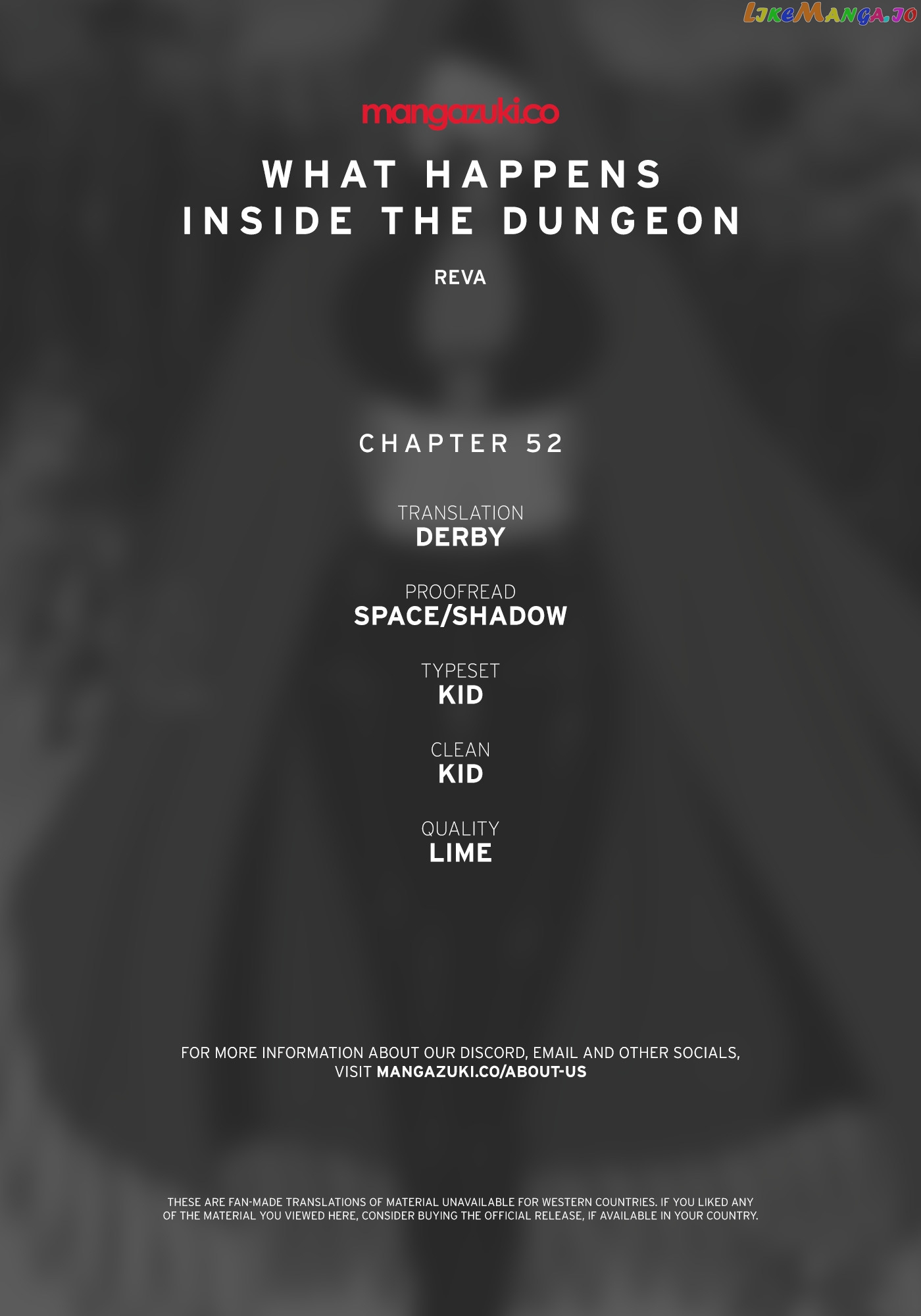 What Happens Inside the Dungeon chapter 52 - page 1