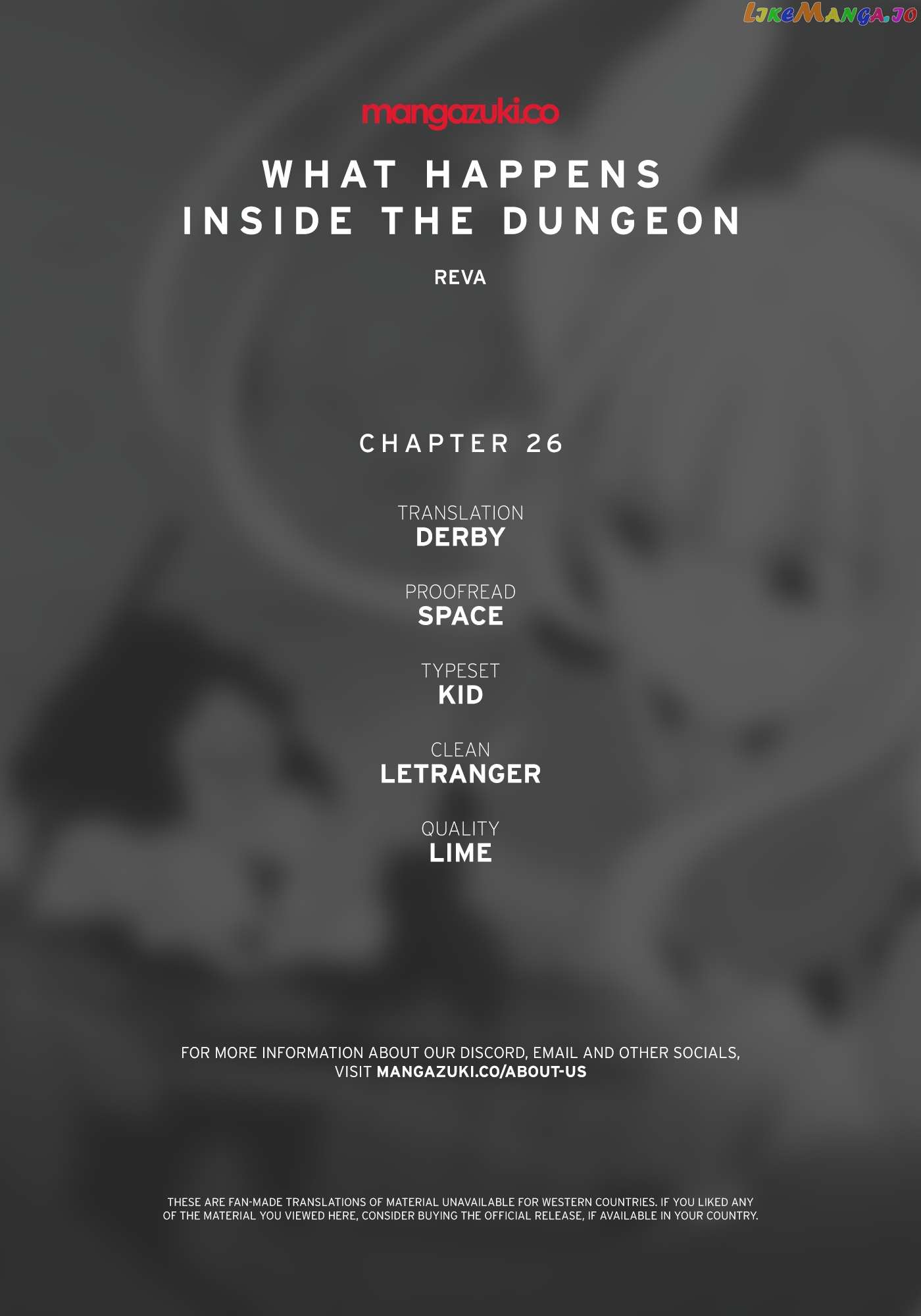 What Happens Inside the Dungeon chapter 26 - page 1