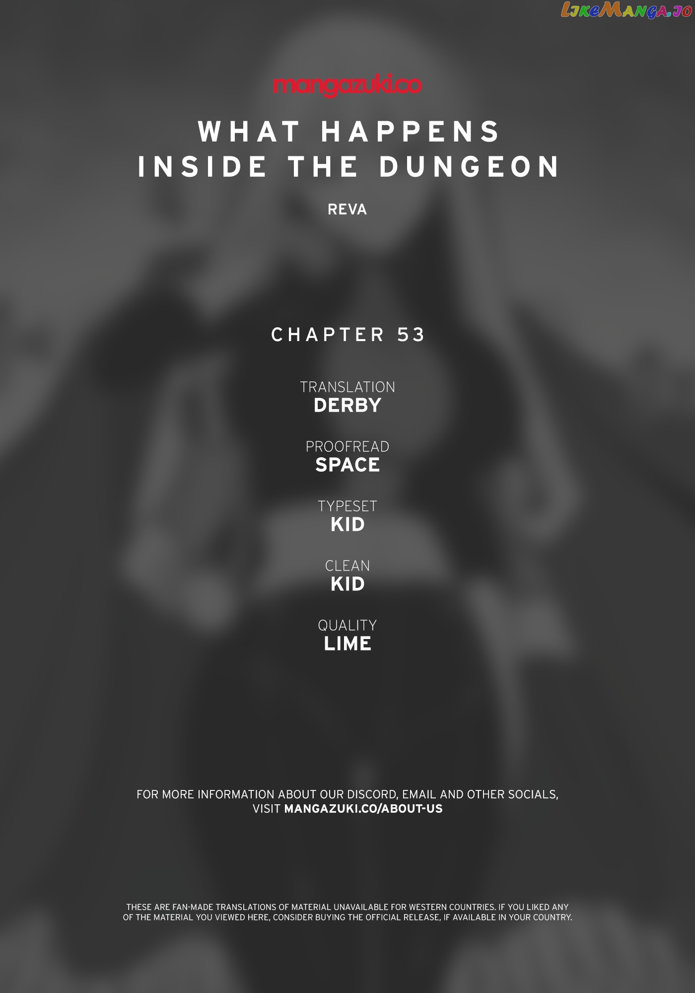 What Happens Inside the Dungeon chapter 53 - page 1