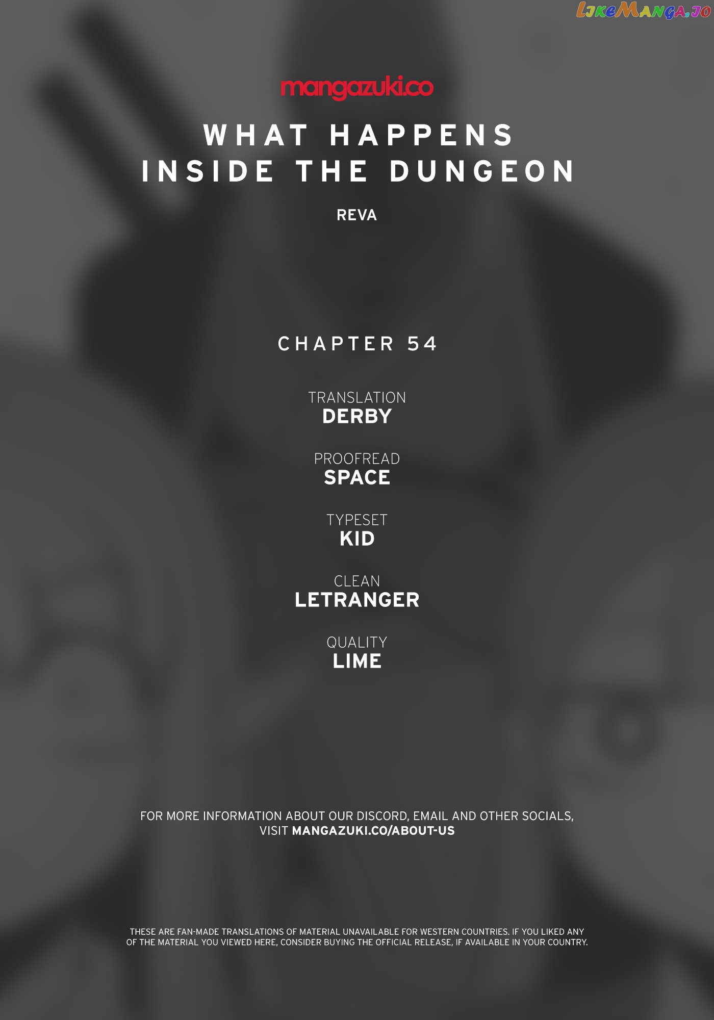What Happens Inside the Dungeon chapter 54 - page 1
