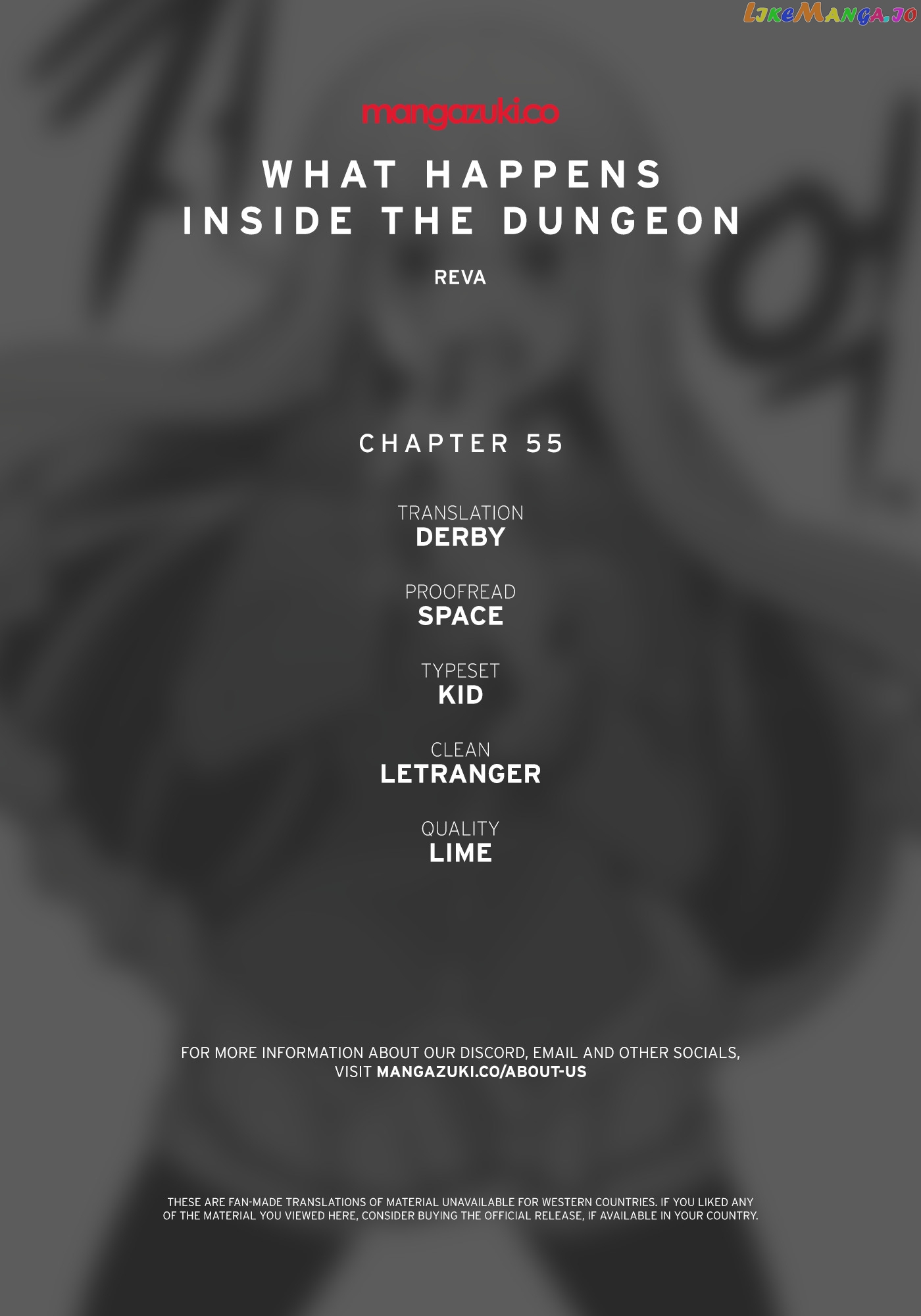 What Happens Inside the Dungeon chapter 55 - page 1