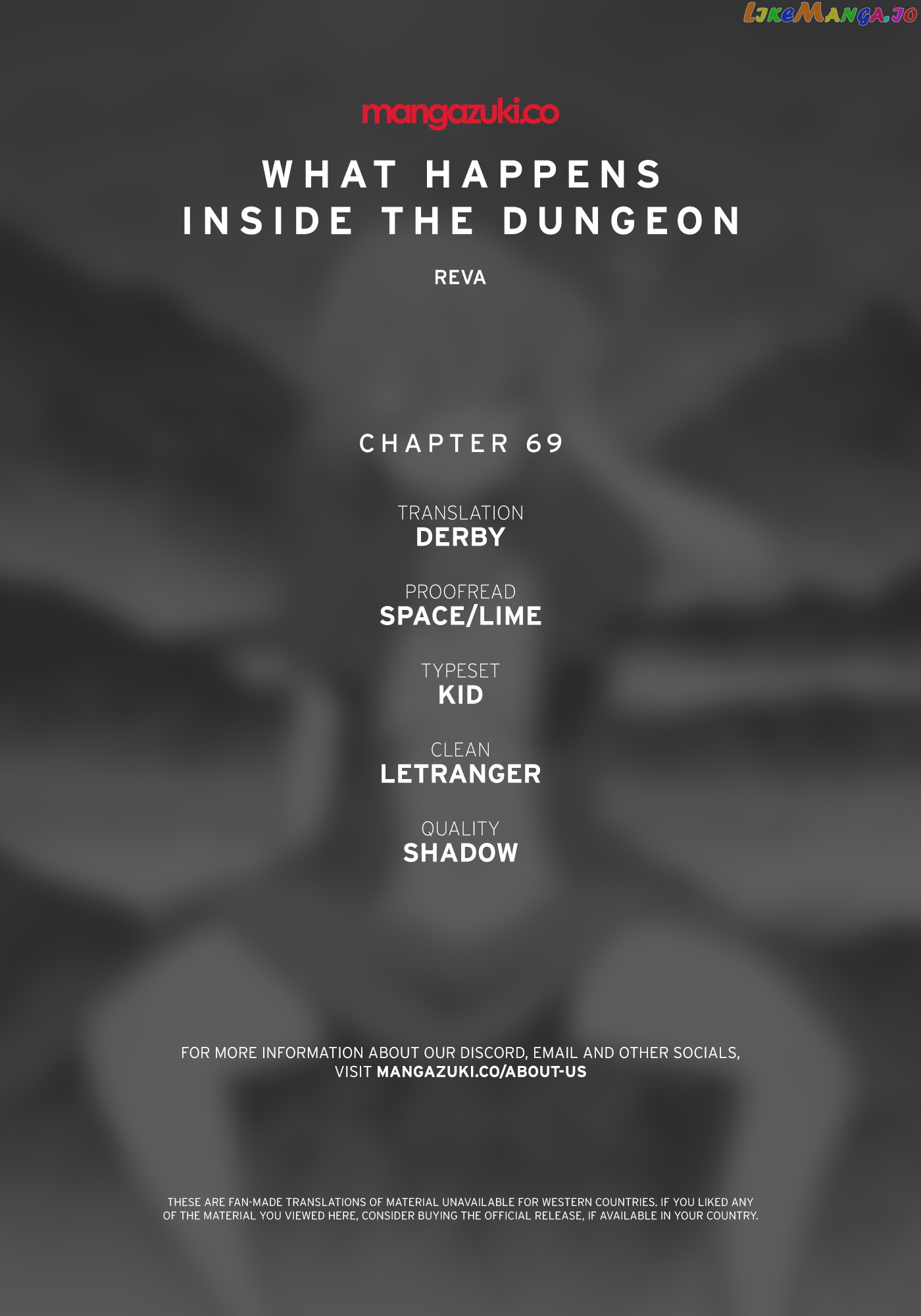 What Happens Inside the Dungeon chapter 69 - page 1