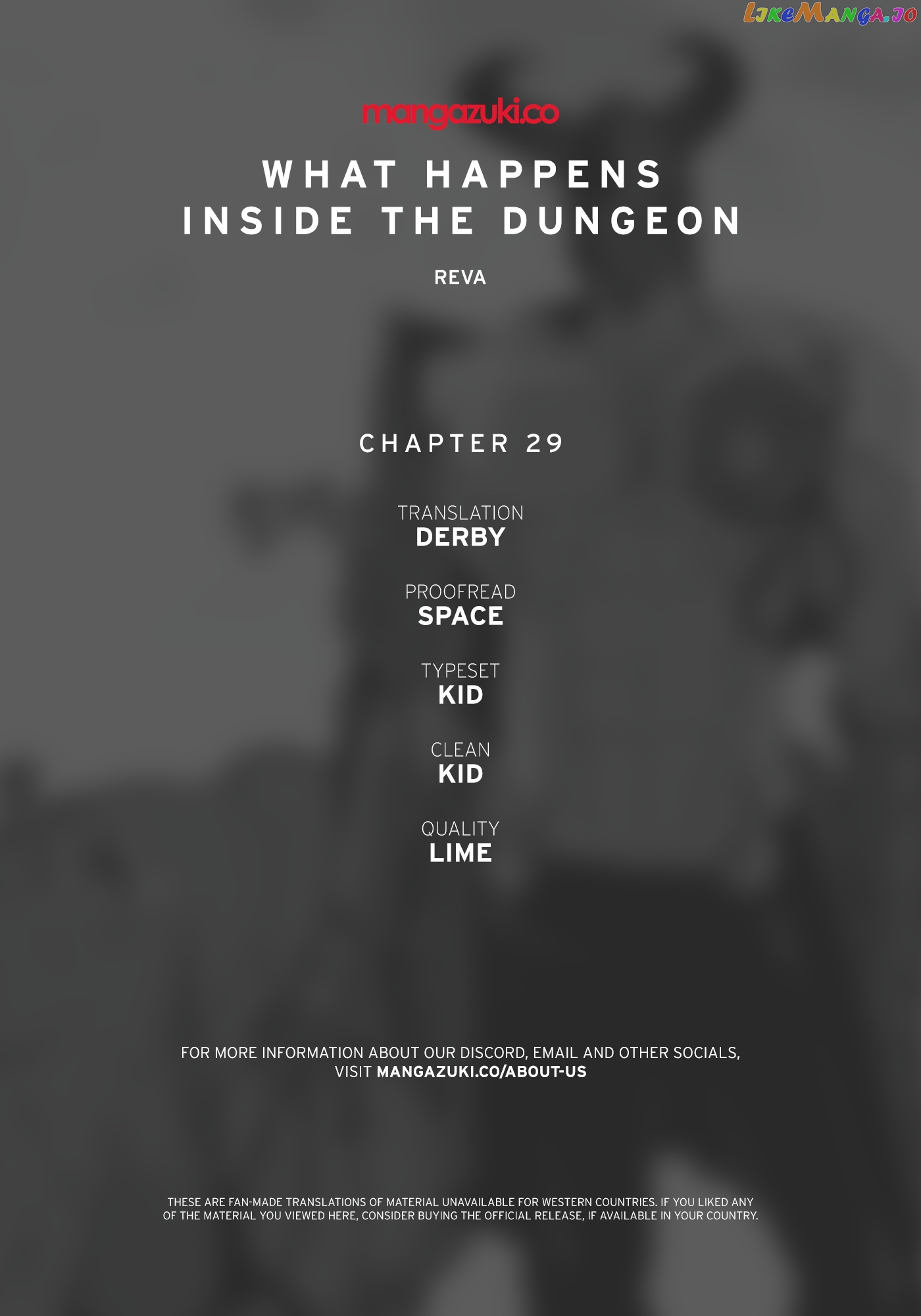 What Happens Inside the Dungeon chapter 29 - page 1