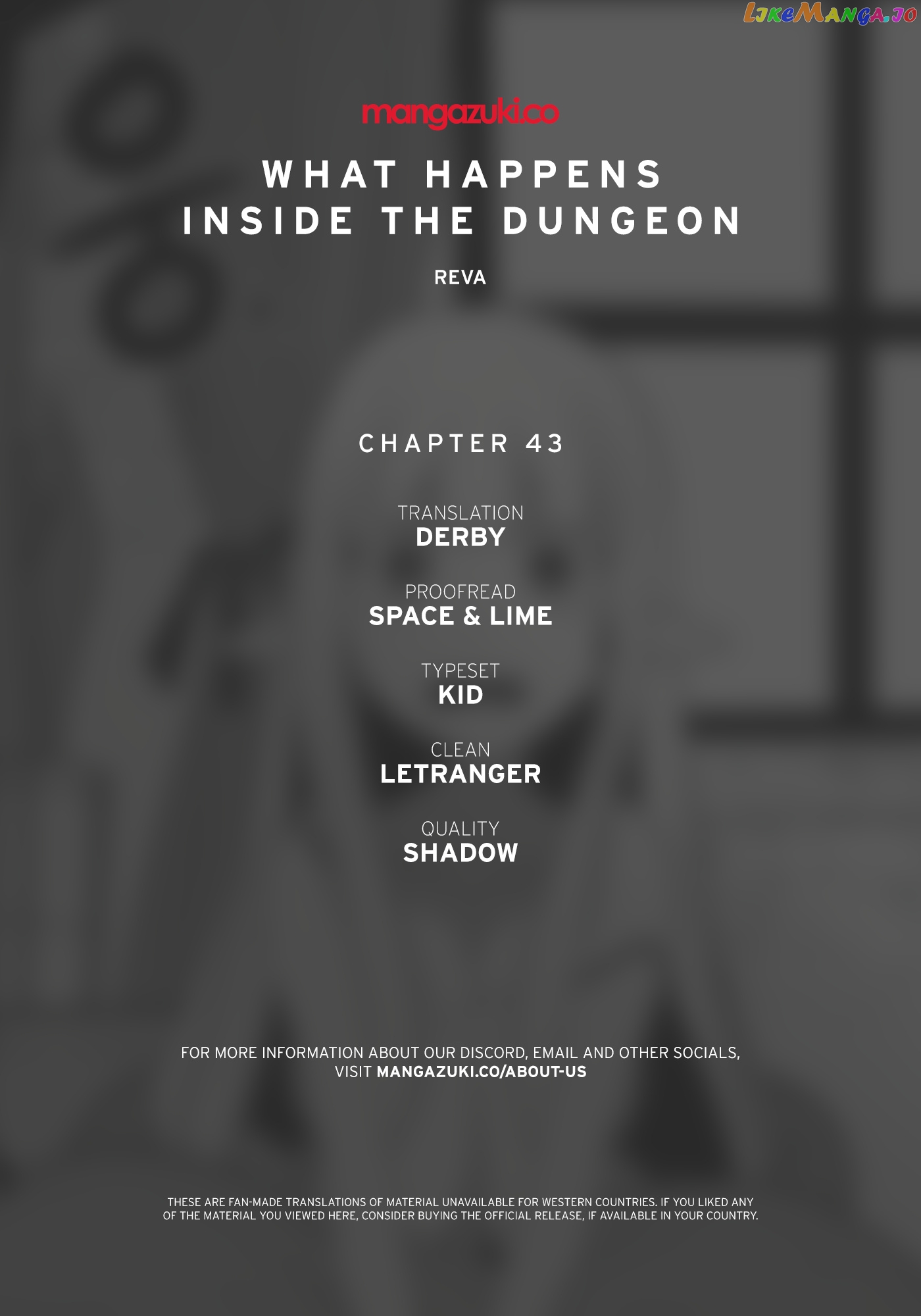 What Happens Inside the Dungeon chapter 43 - page 1