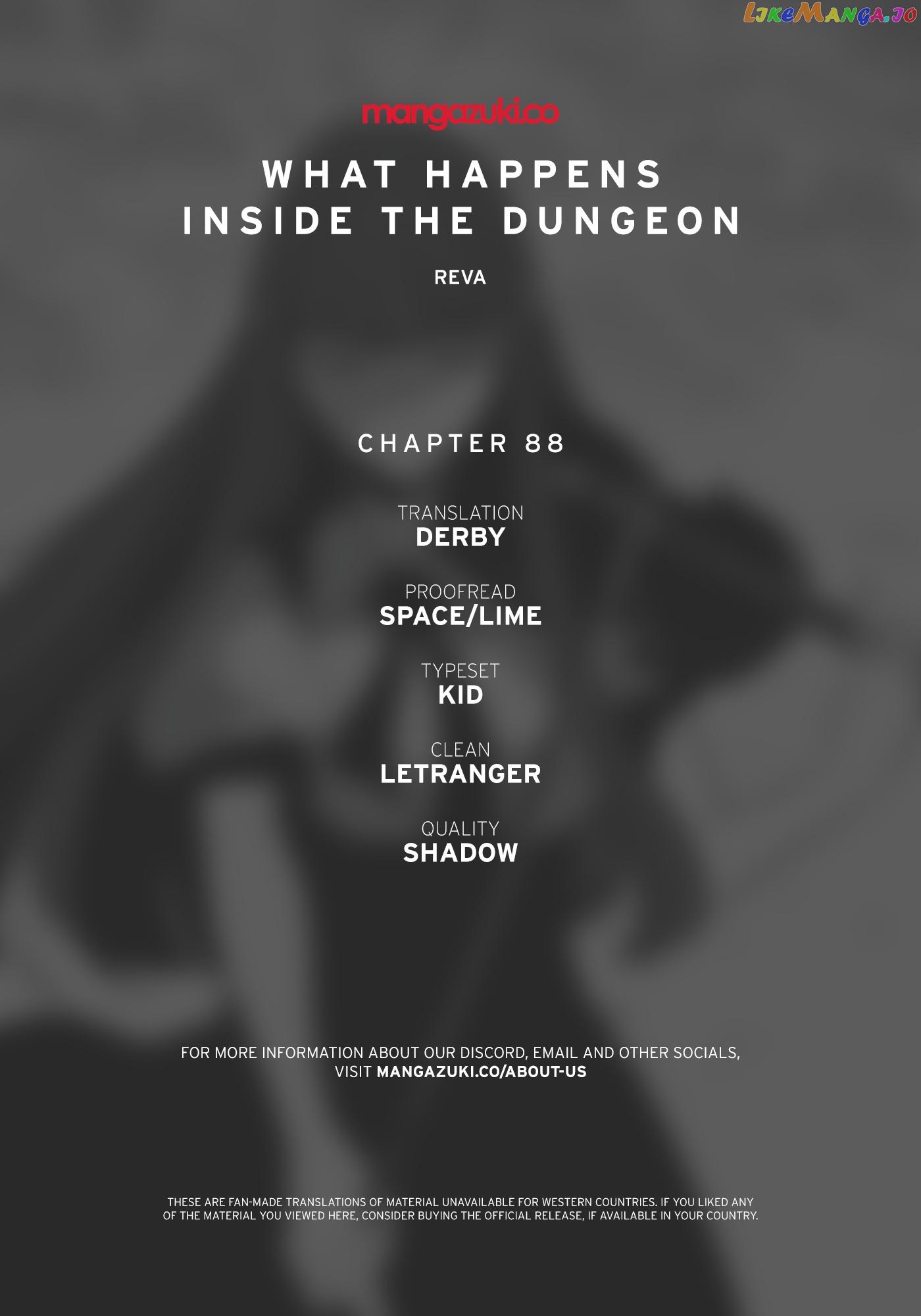 What Happens Inside the Dungeon chapter 88 - page 1