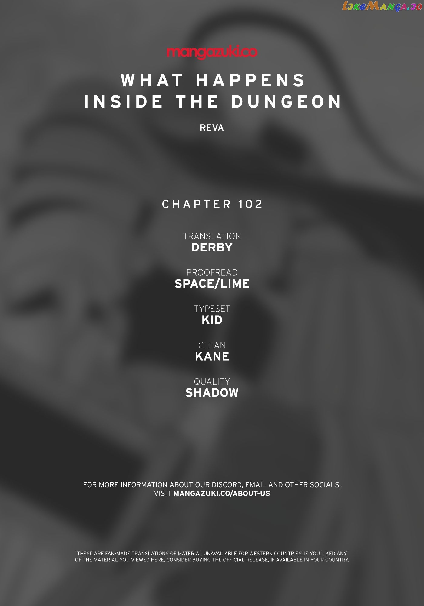 What Happens Inside the Dungeon chapter 102 - page 1