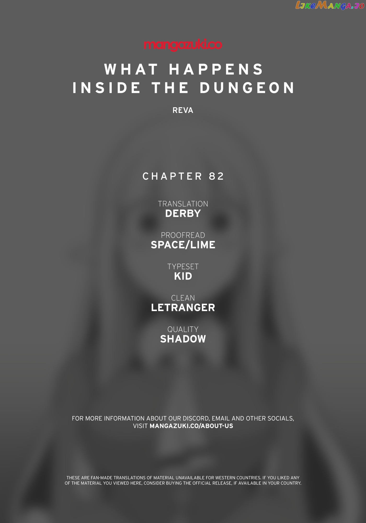 What Happens Inside the Dungeon chapter 82 - page 1