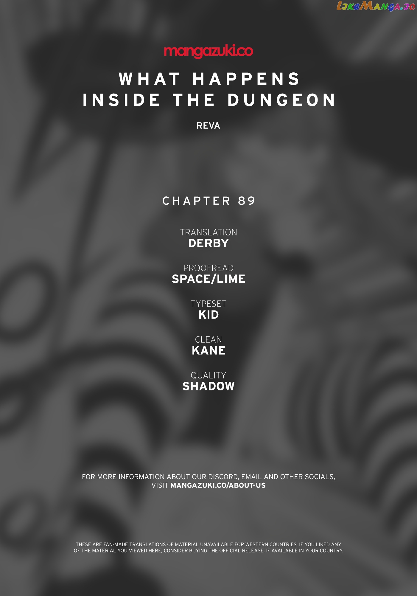 What Happens Inside the Dungeon chapter 89 - page 1