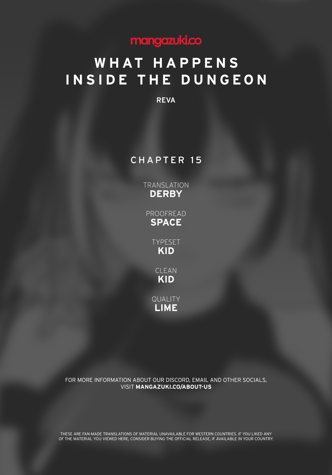 What Happens Inside the Dungeon chapter 15 - page 1