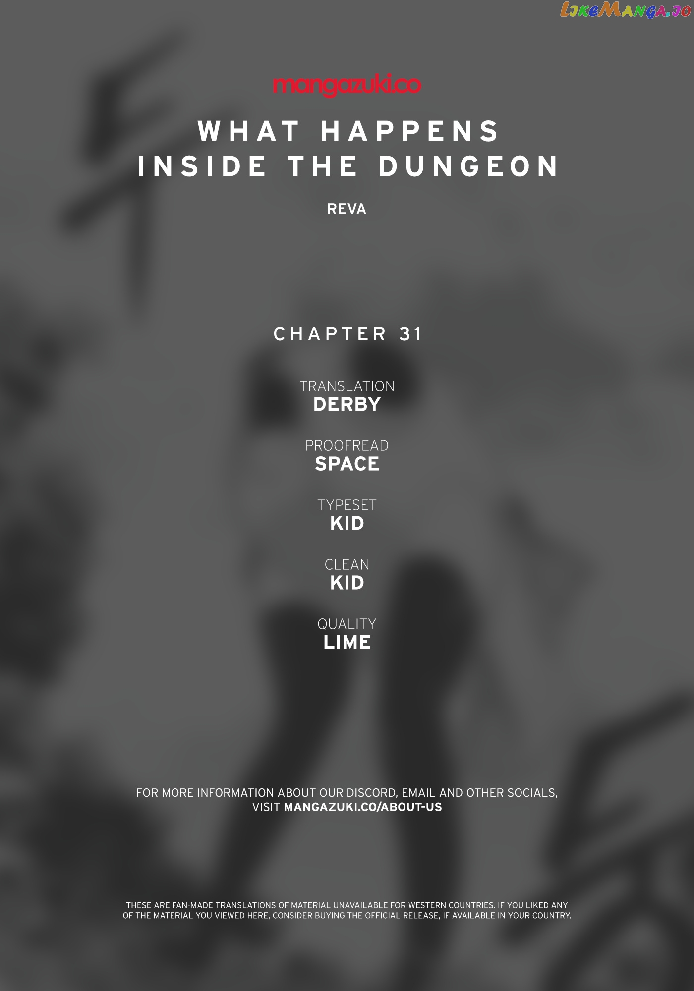 What Happens Inside the Dungeon chapter 31 - page 1