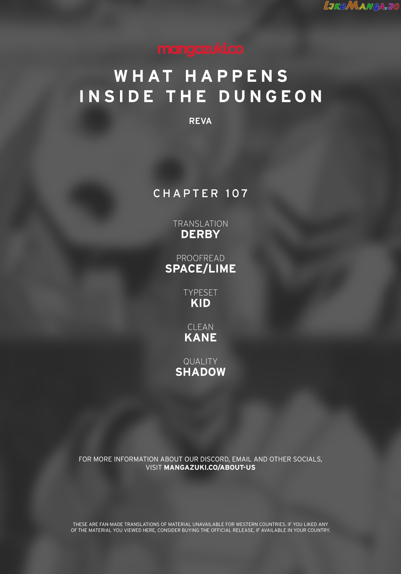What Happens Inside the Dungeon chapter 107 - page 1