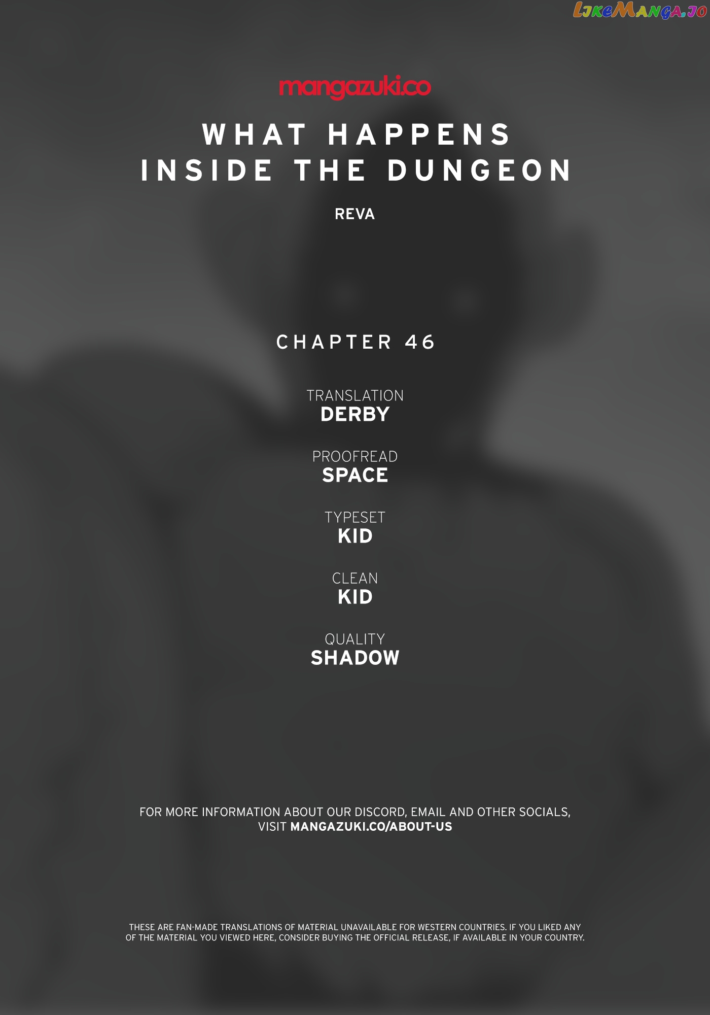 What Happens Inside the Dungeon chapter 46 - page 1