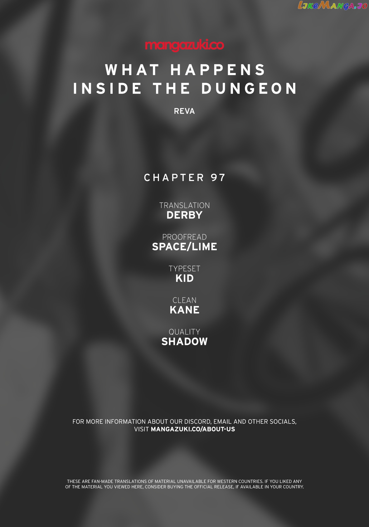 What Happens Inside the Dungeon chapter 97 - page 1
