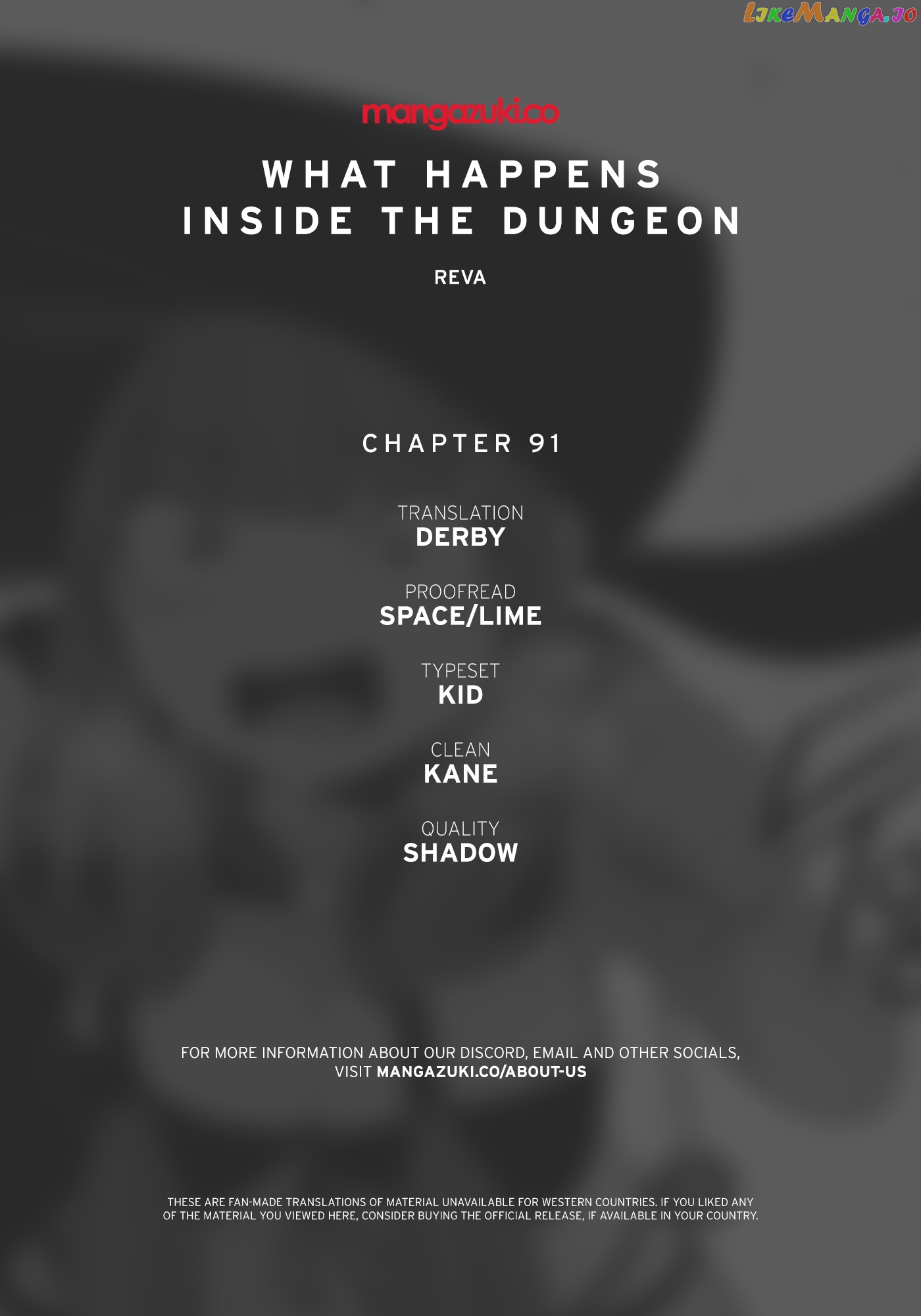 What Happens Inside the Dungeon chapter 91 - page 1