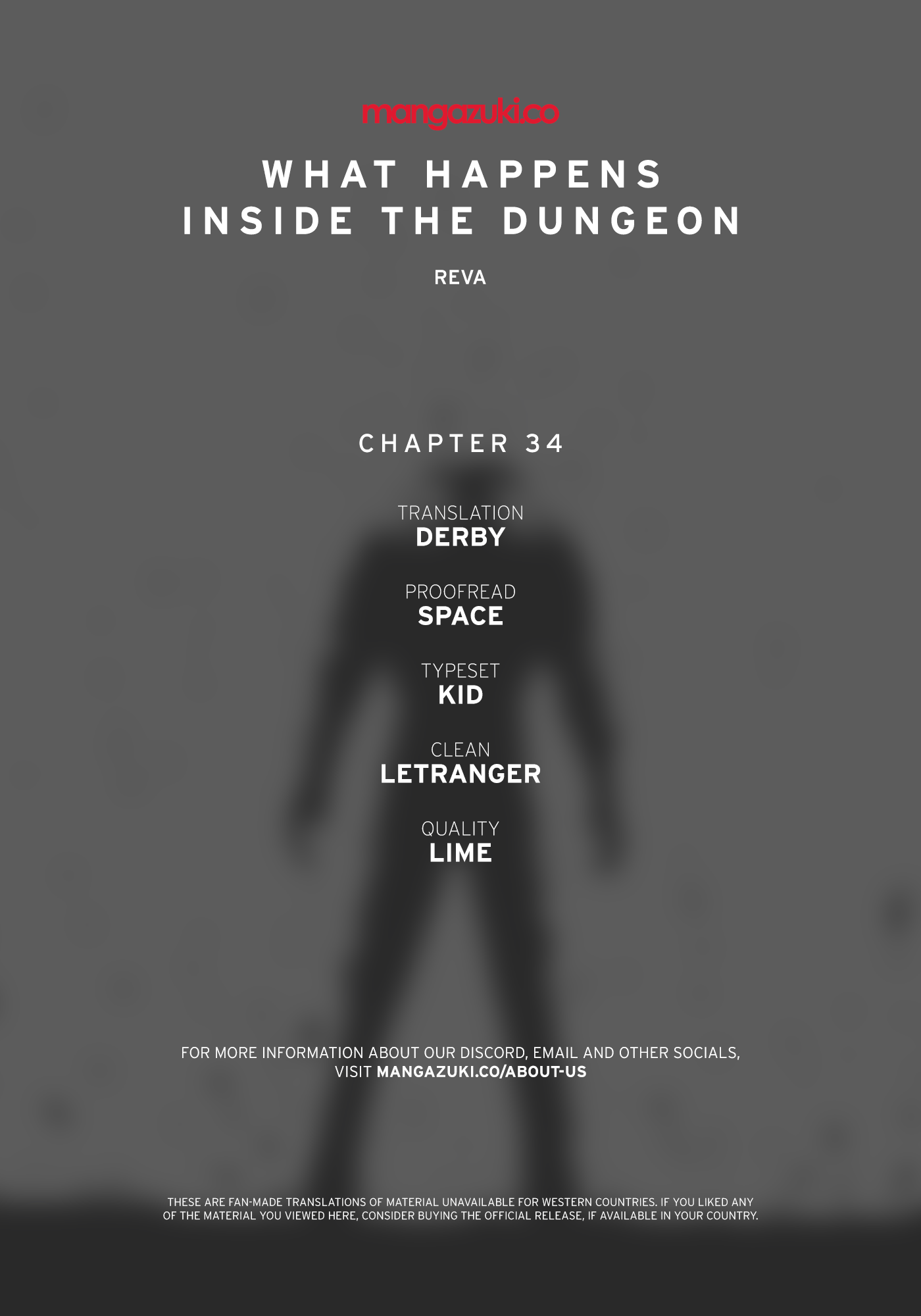 What Happens Inside the Dungeon chapter 34 - page 1
