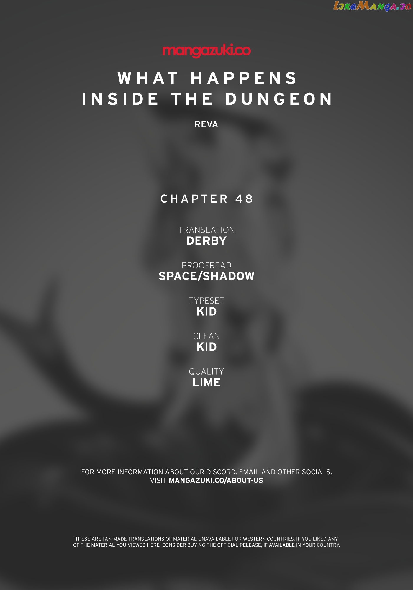 What Happens Inside the Dungeon chapter 48 - page 1