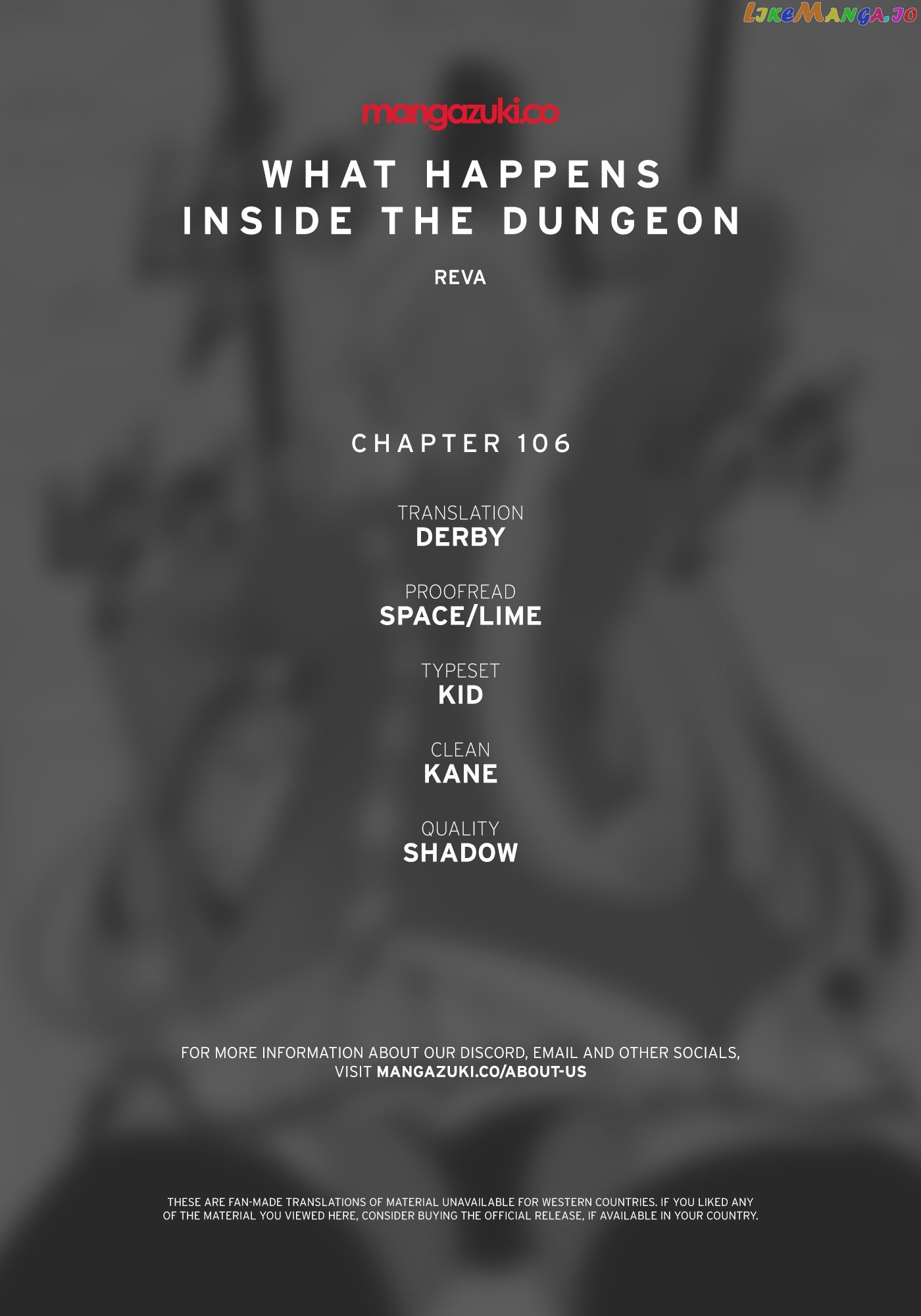 What Happens Inside the Dungeon chapter 106 - page 1